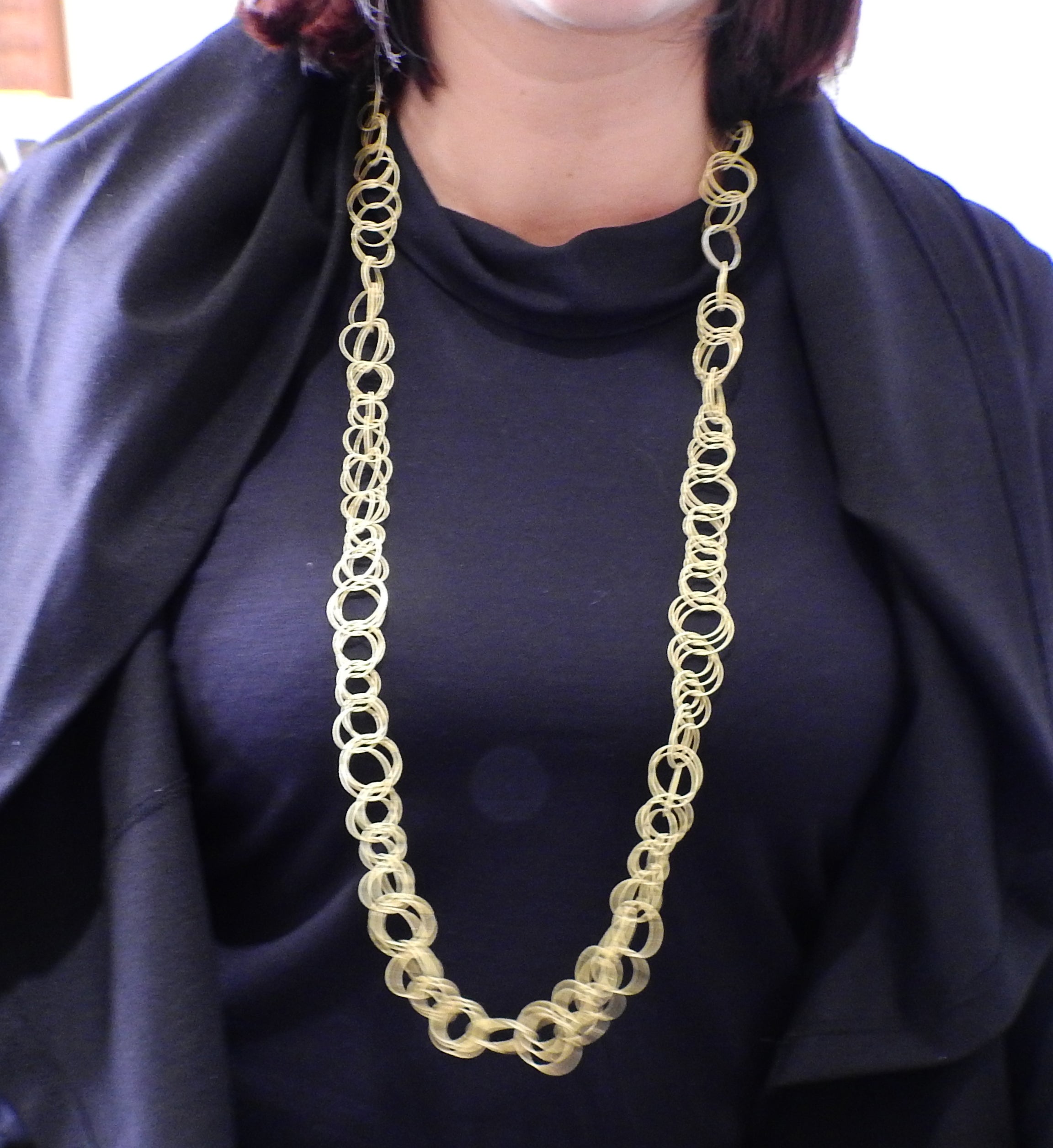 Buccellati Hawaii Gold Link Long Necklace - Oak Gem