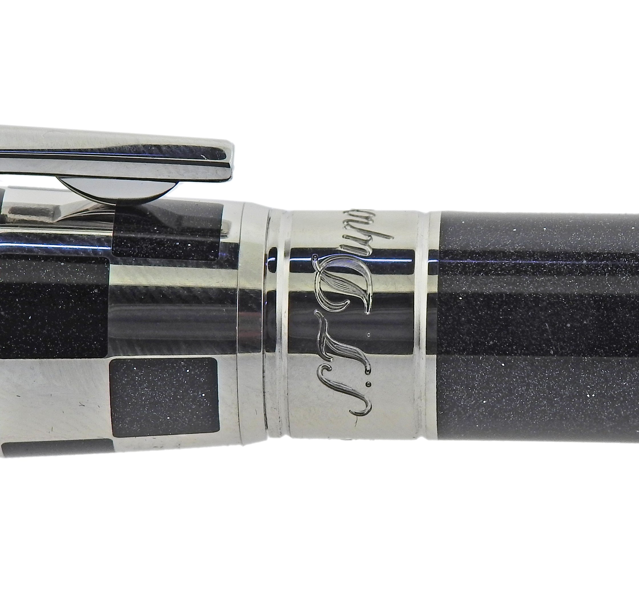 S.T. Dupont World Chess Meteorite Dust Ballpoint Pen 415187