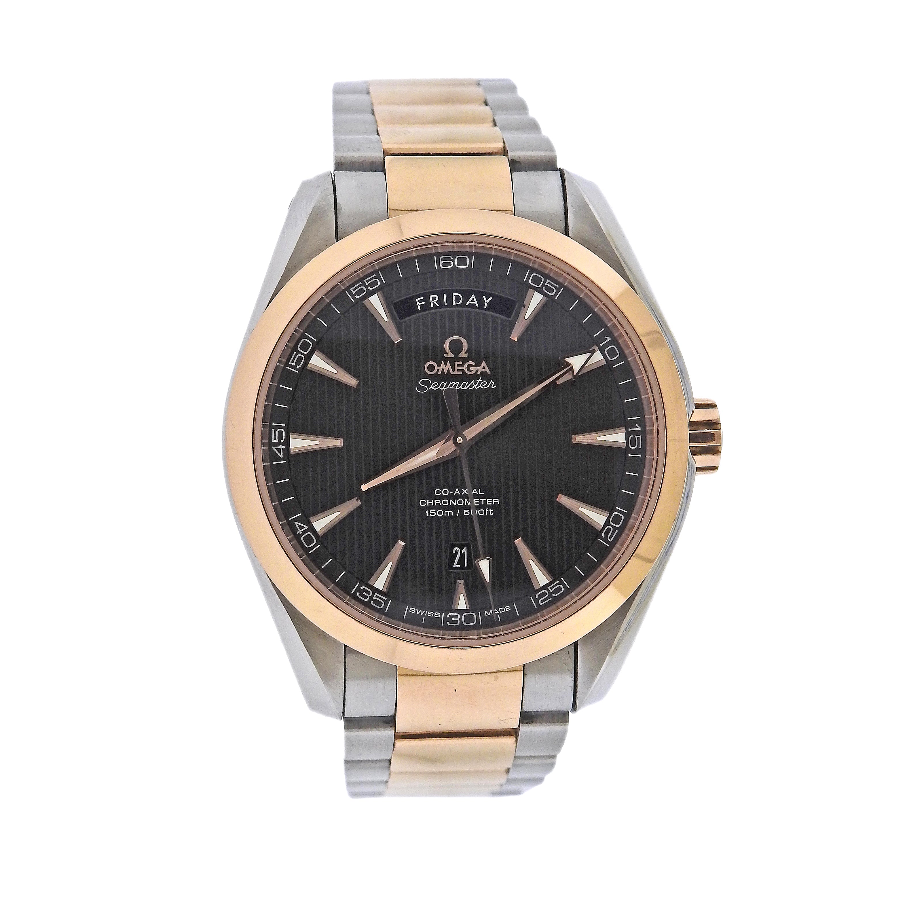 Omega Day Date Seamaster Aquaterra Automatic Men's Watch 231.20.42.22.06.001