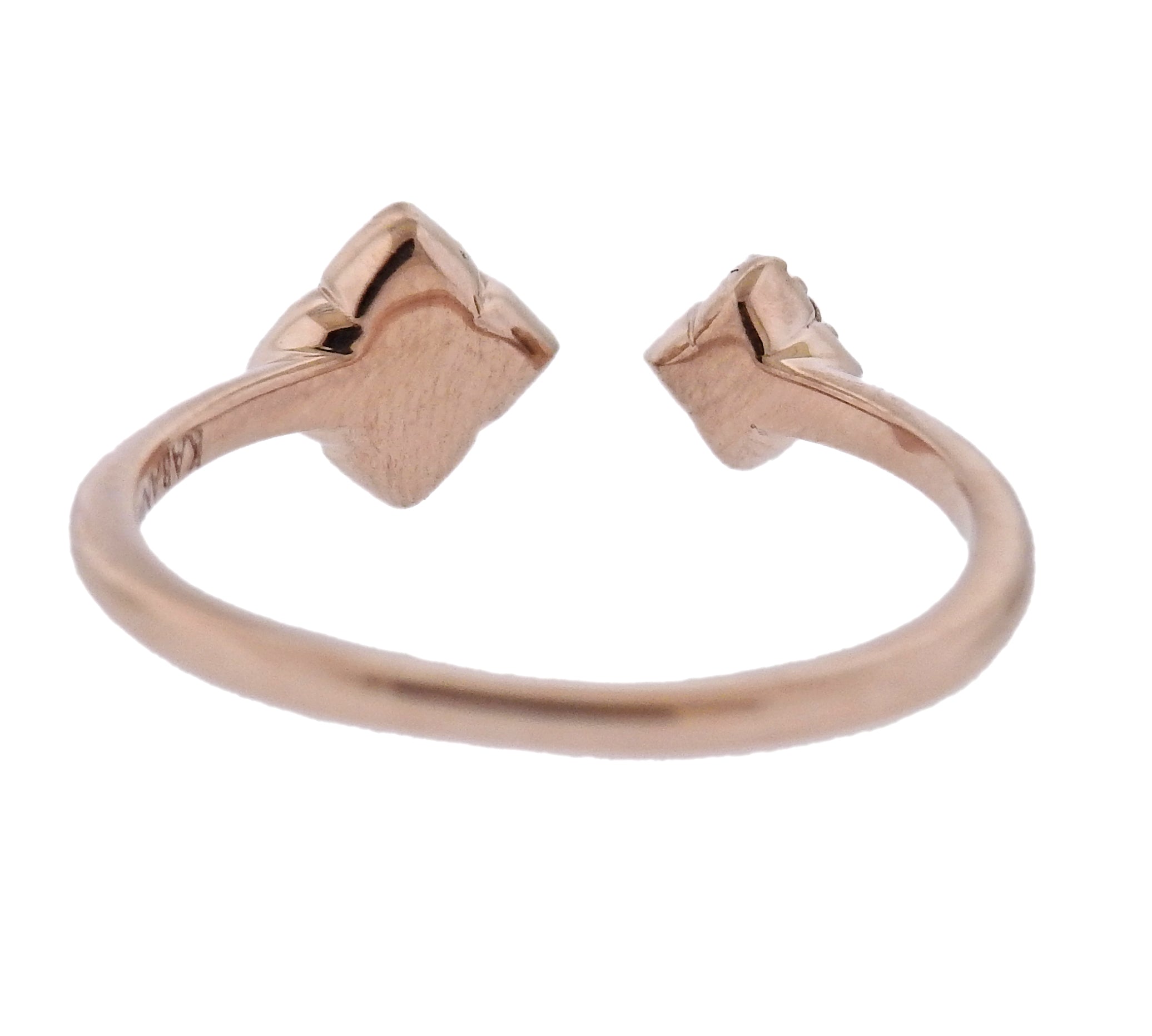 Kabana Rose Gold Mother of Pearl Diamond Ring