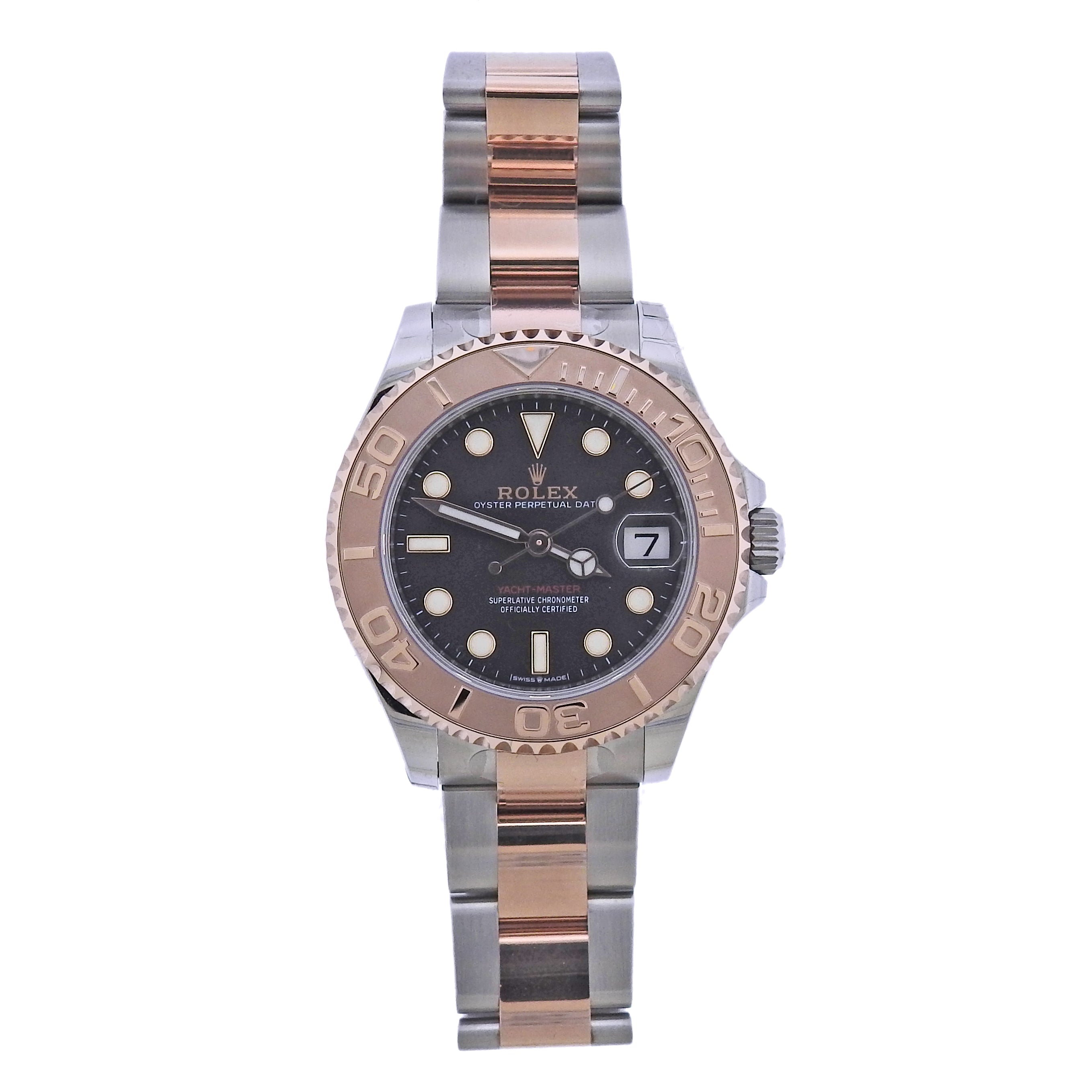 Rolex Yacht-Master 37mm Two Tone Automatic Watch M268621