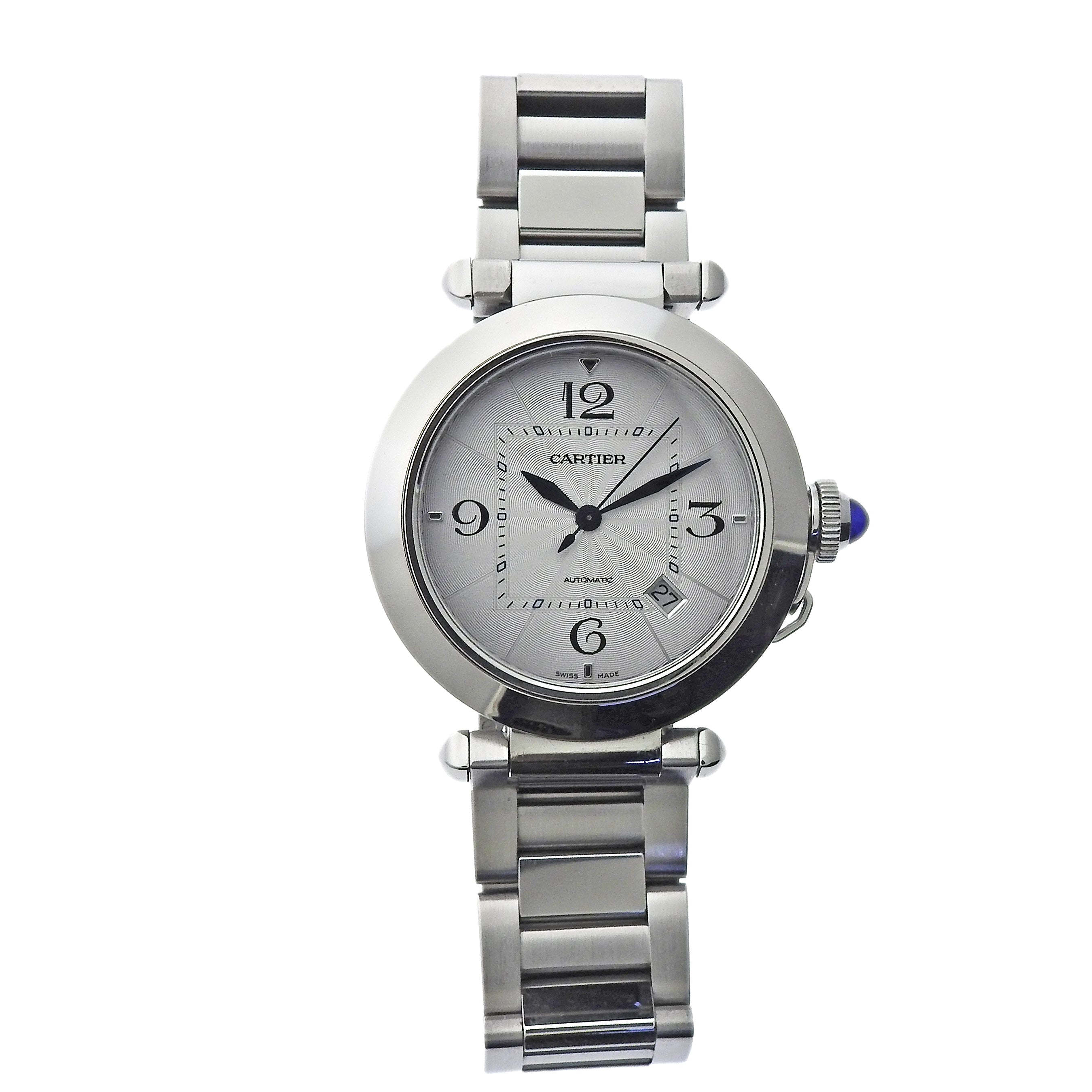 Cartier Pasha 41mm Stainless Steel Automatic Men's Watch WSPA0009