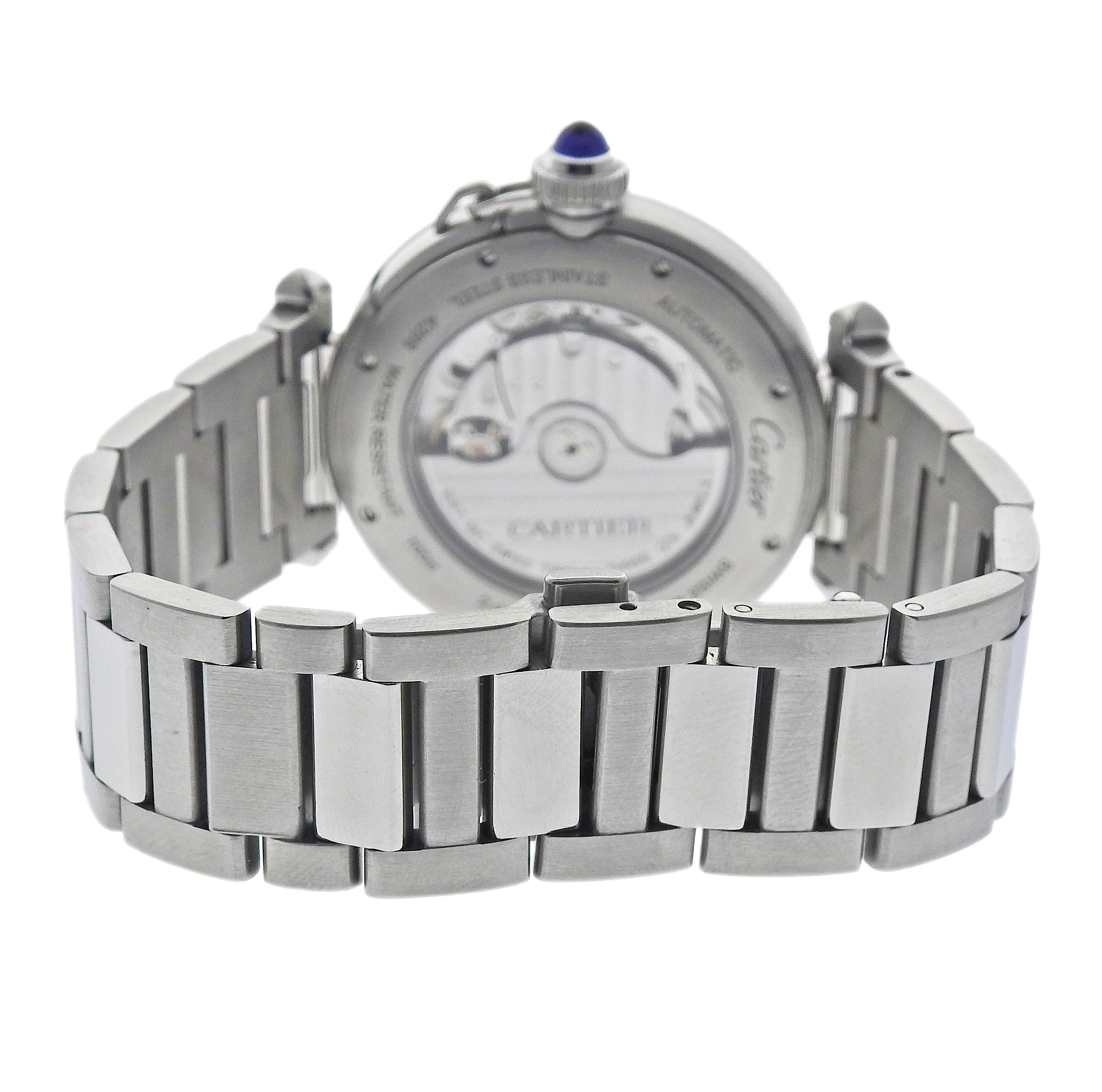Cartier Pasha 41mm Stainless Steel Automatic Men's Watch WSPA0009