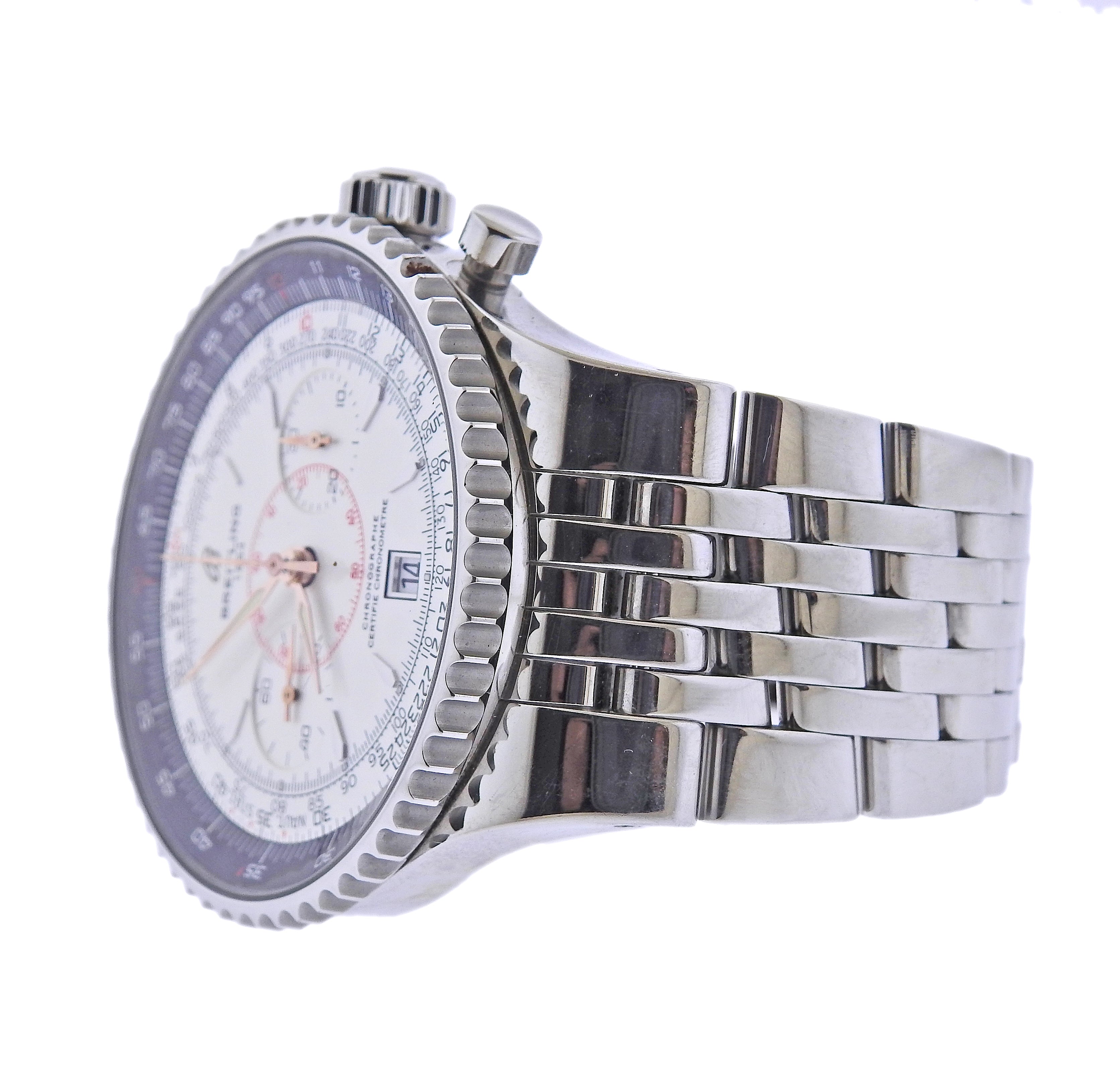 Breitling Montbrillant Legende Chronograph Automatic Stainless Steel Watch A23340