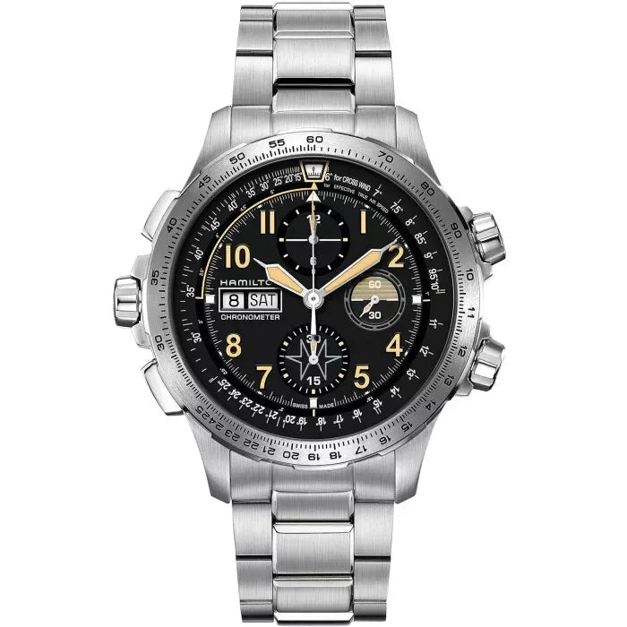 Hamilton Khaki Avia X Day Date Auto Men's Watch Limited Ed H77796535