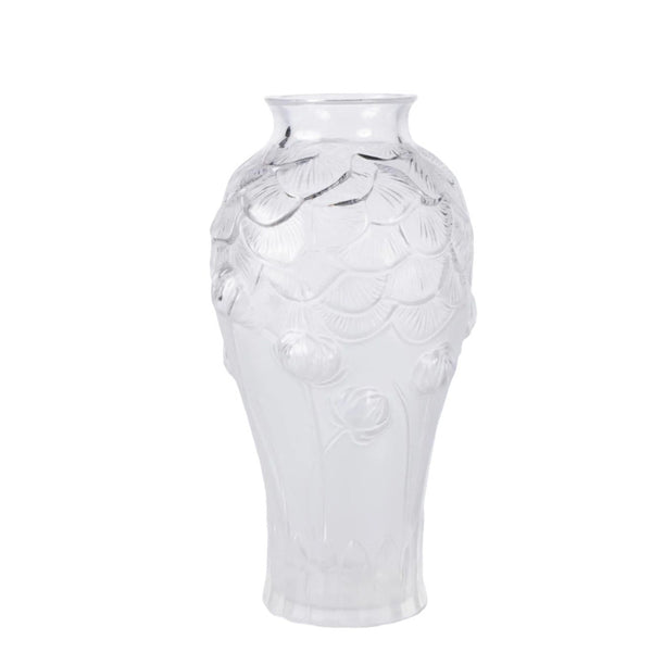 Brand New Lalique Crystal Giverny Vase V03