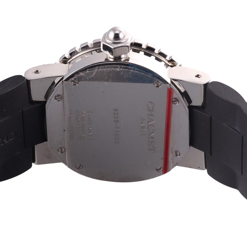 Chaumet Class One Black Rubber Steel Watch 626B-11622
