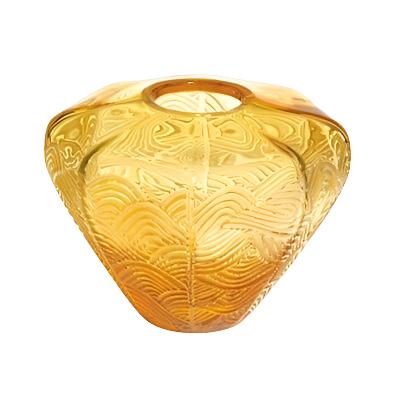 Brand New Lalique Crystal Lantern Vase 10015700