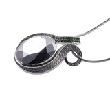 Chopard Tsavorite Diamond Gold Pendant Necklace