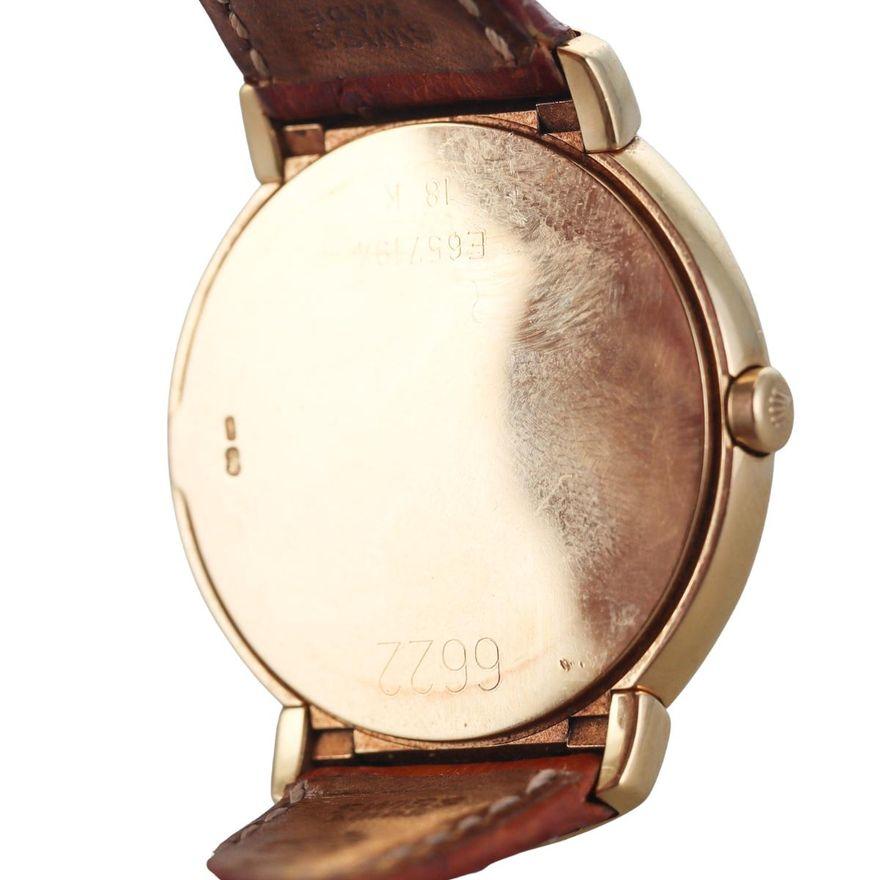 Rolex Cellini 18k Gold Champagne Dial 33mm Watch 6622/8