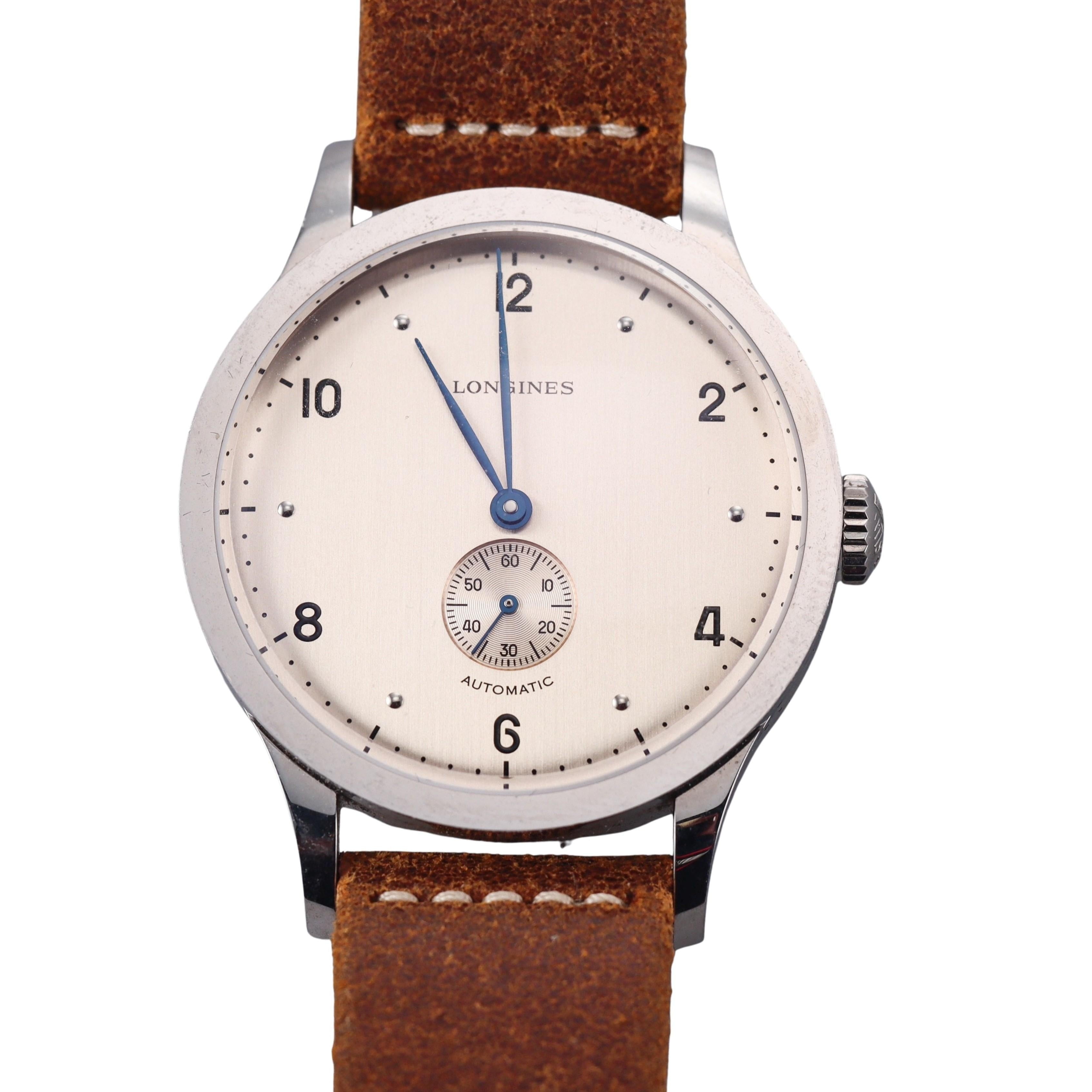 Longines Heritage 1945 Military Automatic Watch L28134660