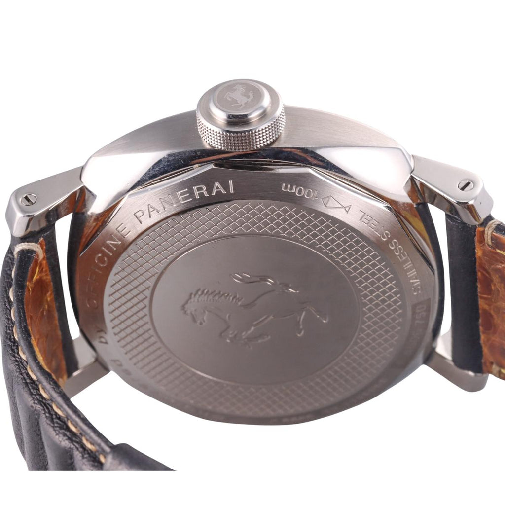 Panerai Ferrari Scuderia GMT Watch FER 009 Oak Gem