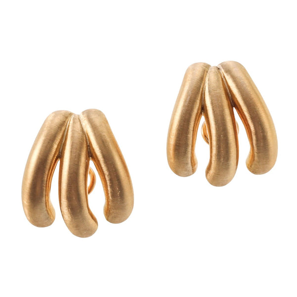 Buccellati Torchon Gold Earrings