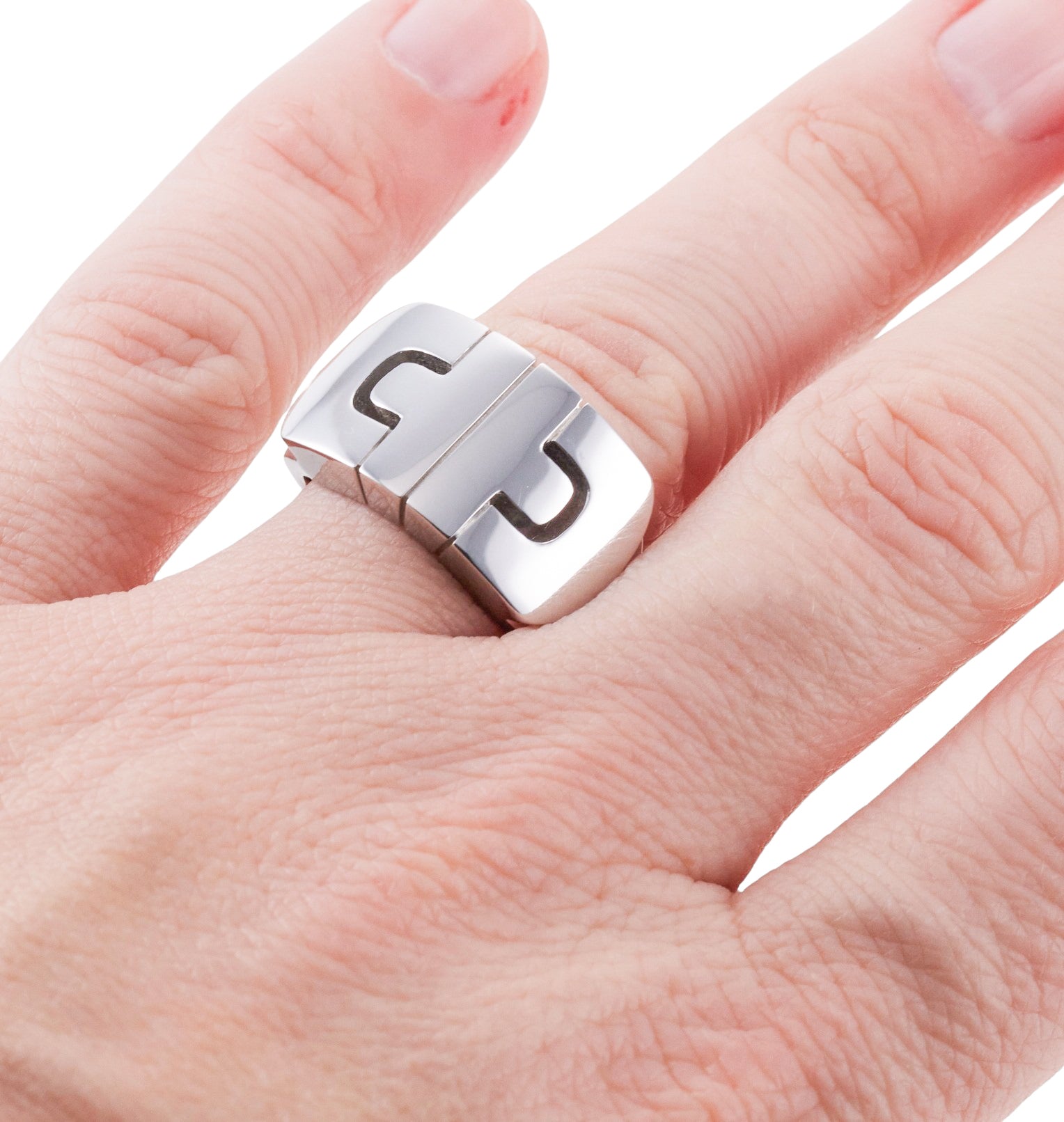 Bvlgari Bulgari Parentesi Gold Ring