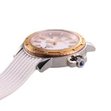 Fred Paris Gladiateur MOP Diamond Dial Gold Steel Automatic Watch FD064520