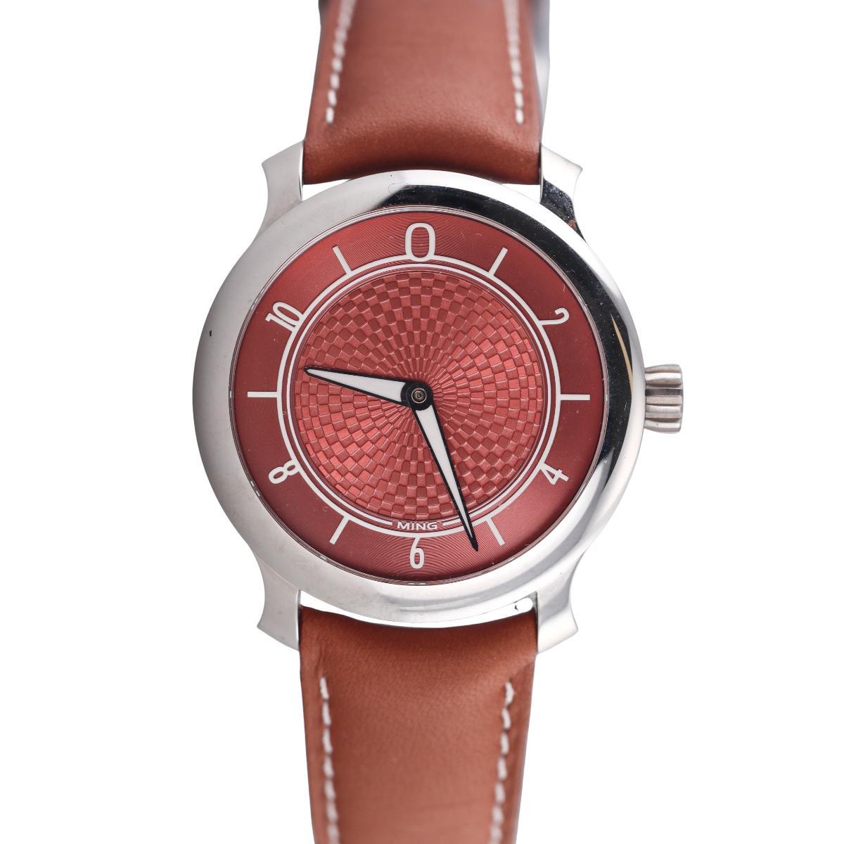 Ming 17.06 Copper Dial Stainless Steel Automatic Watch