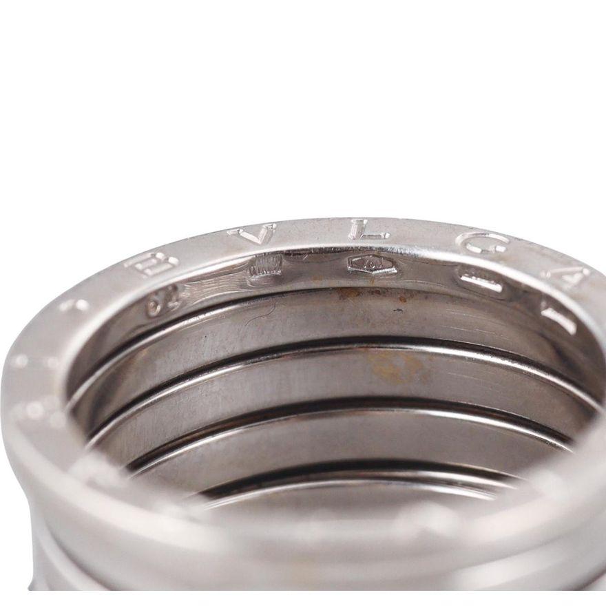Bvlgari Bulgari B.Zero1 18k White Gold Band Ring