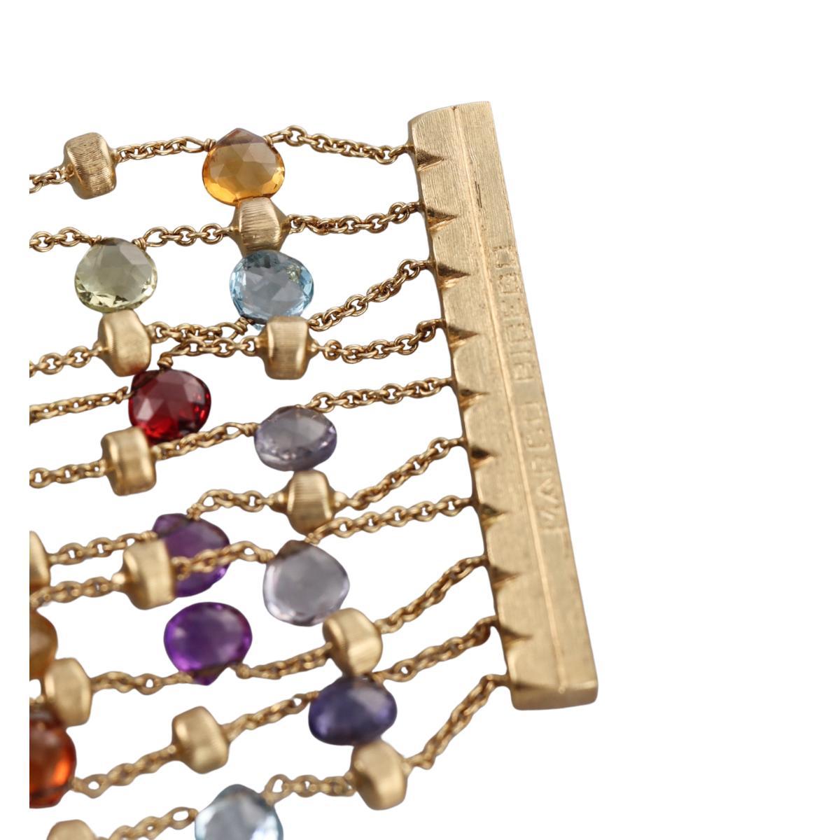 Marco Bicego Paradise Gemstone Gold Bracelet
