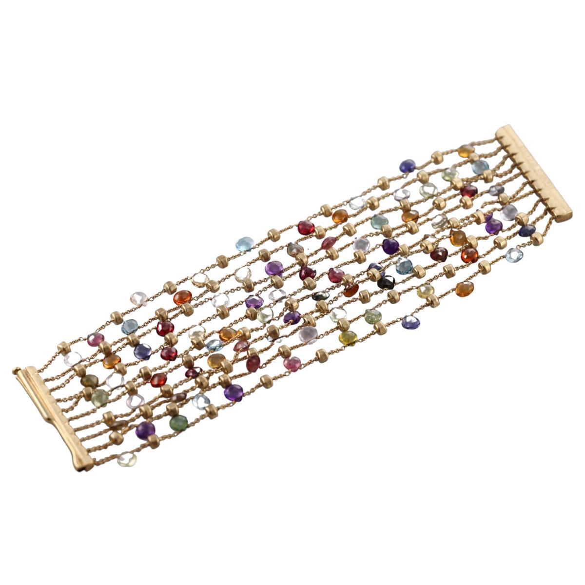 Marco Bicego Paradise Gemstone Gold Bracelet