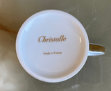 Christofle Nuit Etoilee Zodiac Astrology Coffee Cup Saucer Set