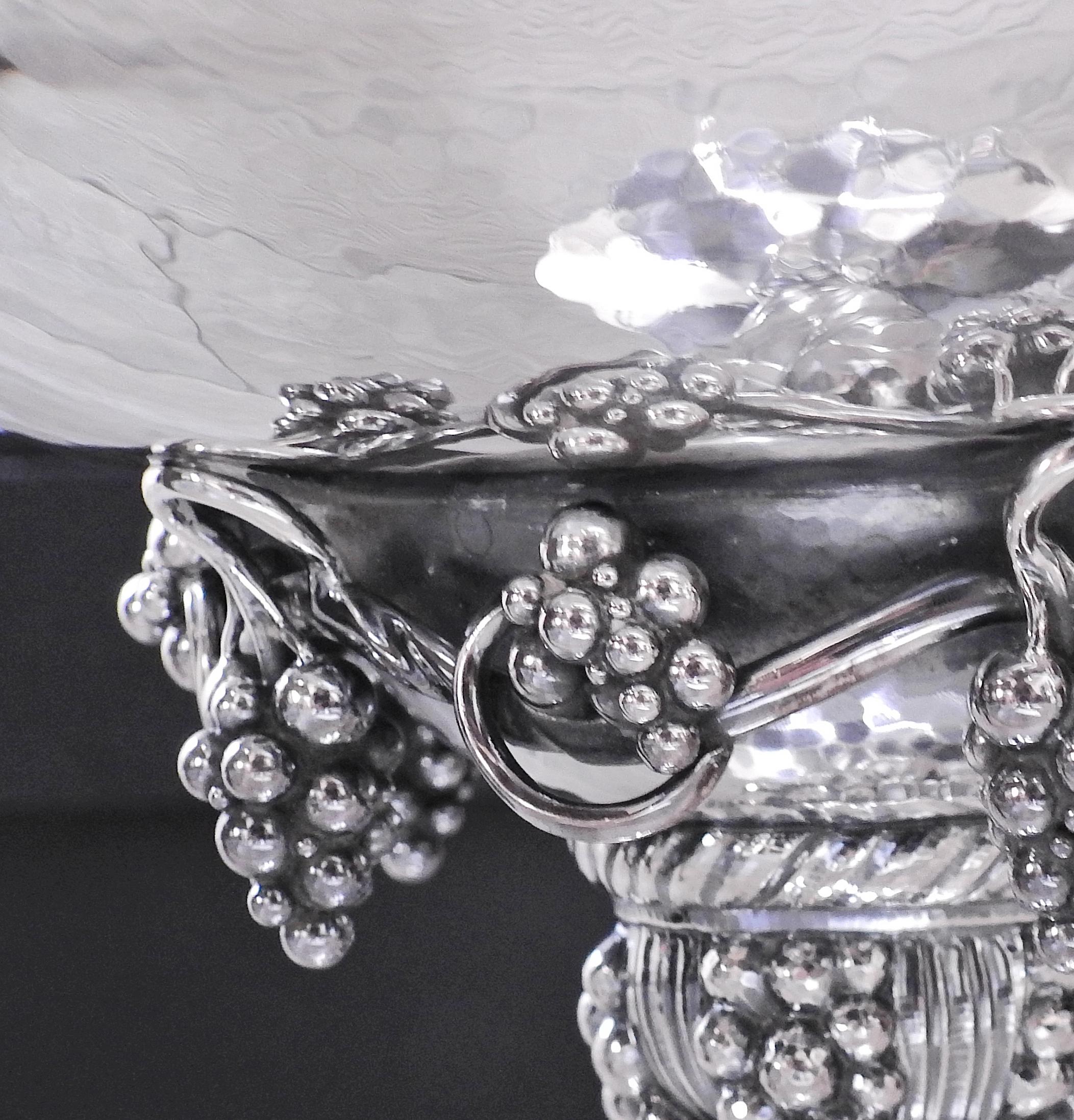 Georg Jensen Sterling Silver Grape Bowl 264B