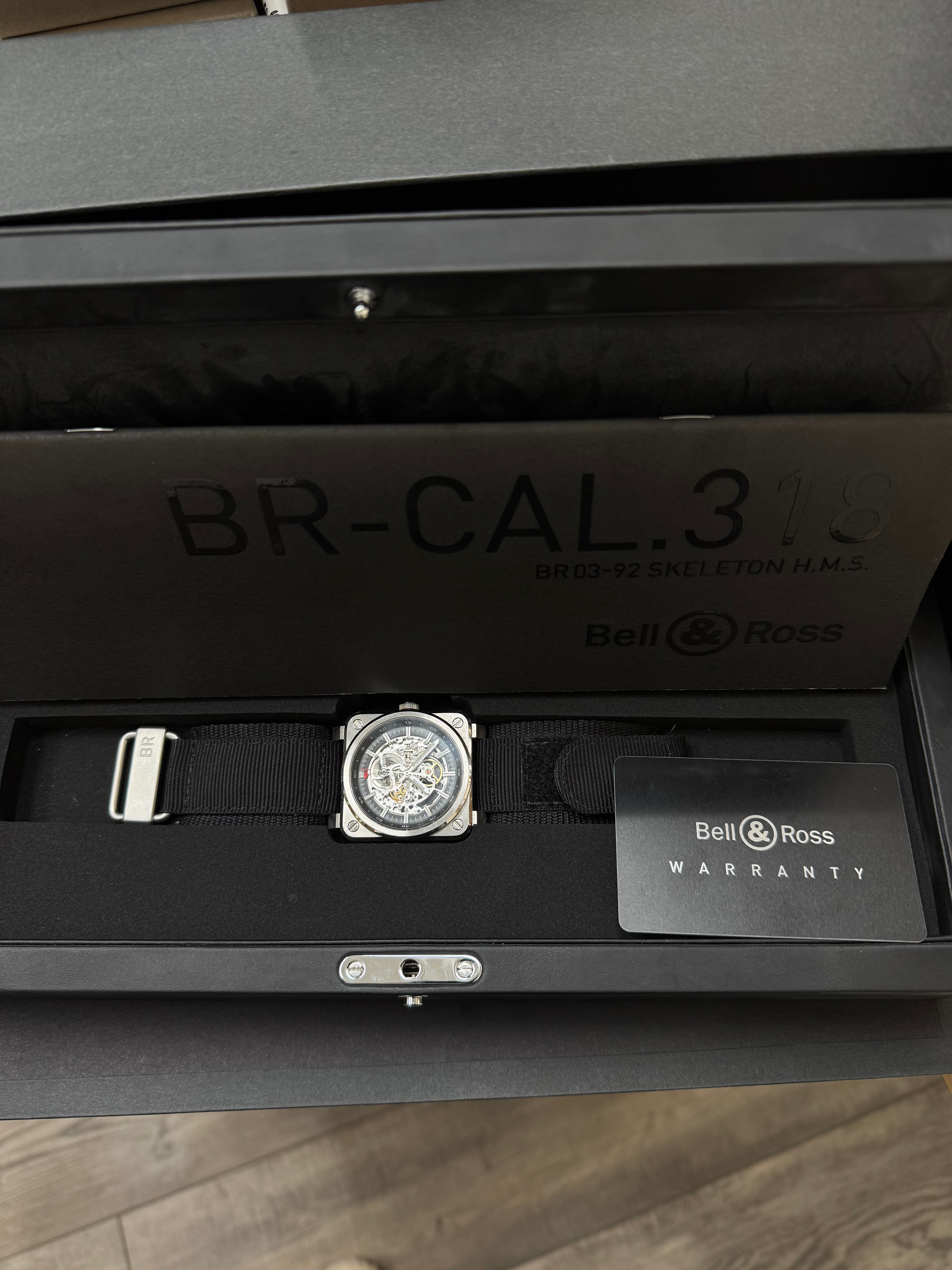 Bell & Ross BR03-92 AERO-GT Skeletonized 42mm Steel Men's Watch