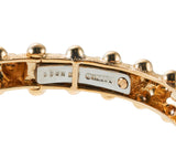 David Webb Ruby Enamel Gold Frog Bracelet