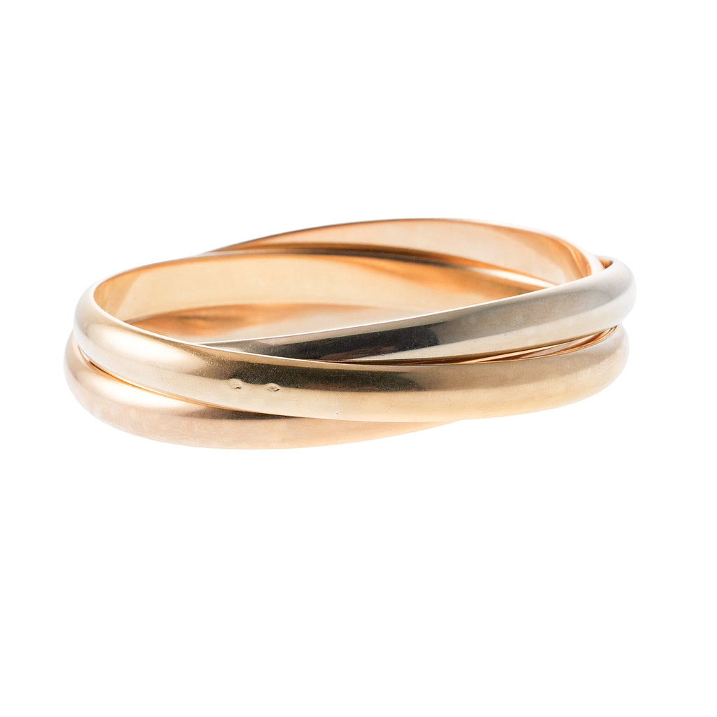 Cartier Trinity Ring Small Model in 18K Tricolor Gold Size 52 | New York  Jewelers Chicago