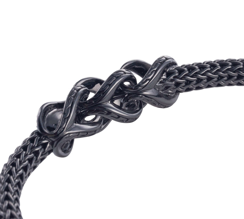 John Hardy Rhodium Sterling Silver Diamond Classic Chain Bracelet