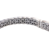 John Hardy Modern Chain Sterling Silver Sapphire Cuff Bracelet
