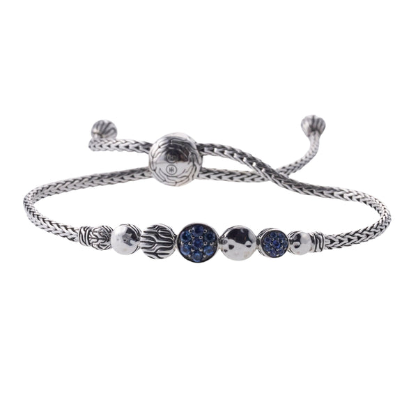 Sapphire By the Yard Bracelet 001-240-00579 14KW Hingham | Hingham Jewelers  | Hingham, MA