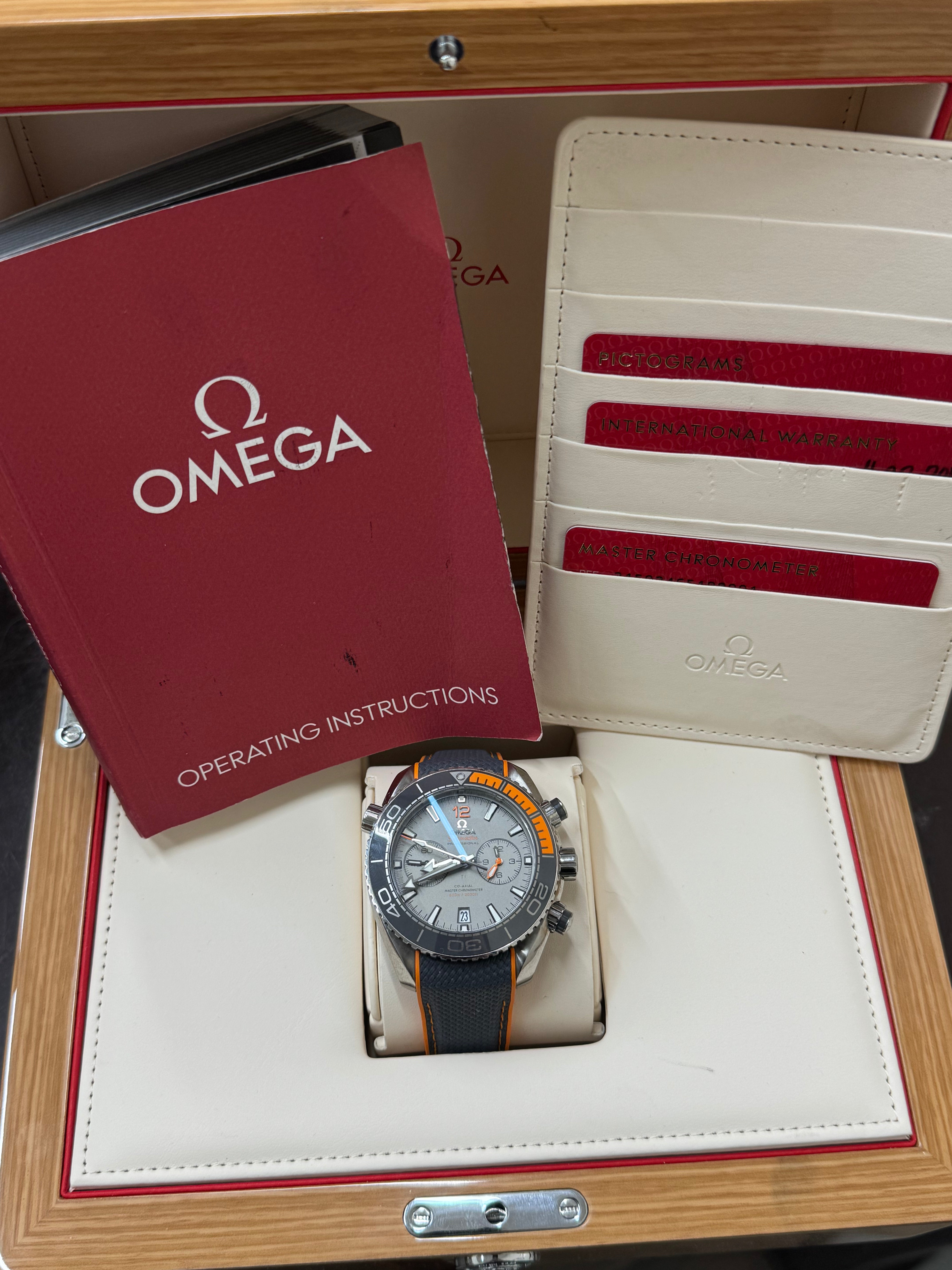 Omega Seamaster Planet Ocean Titanium Men's Watch O 215.92.46.51.99.001