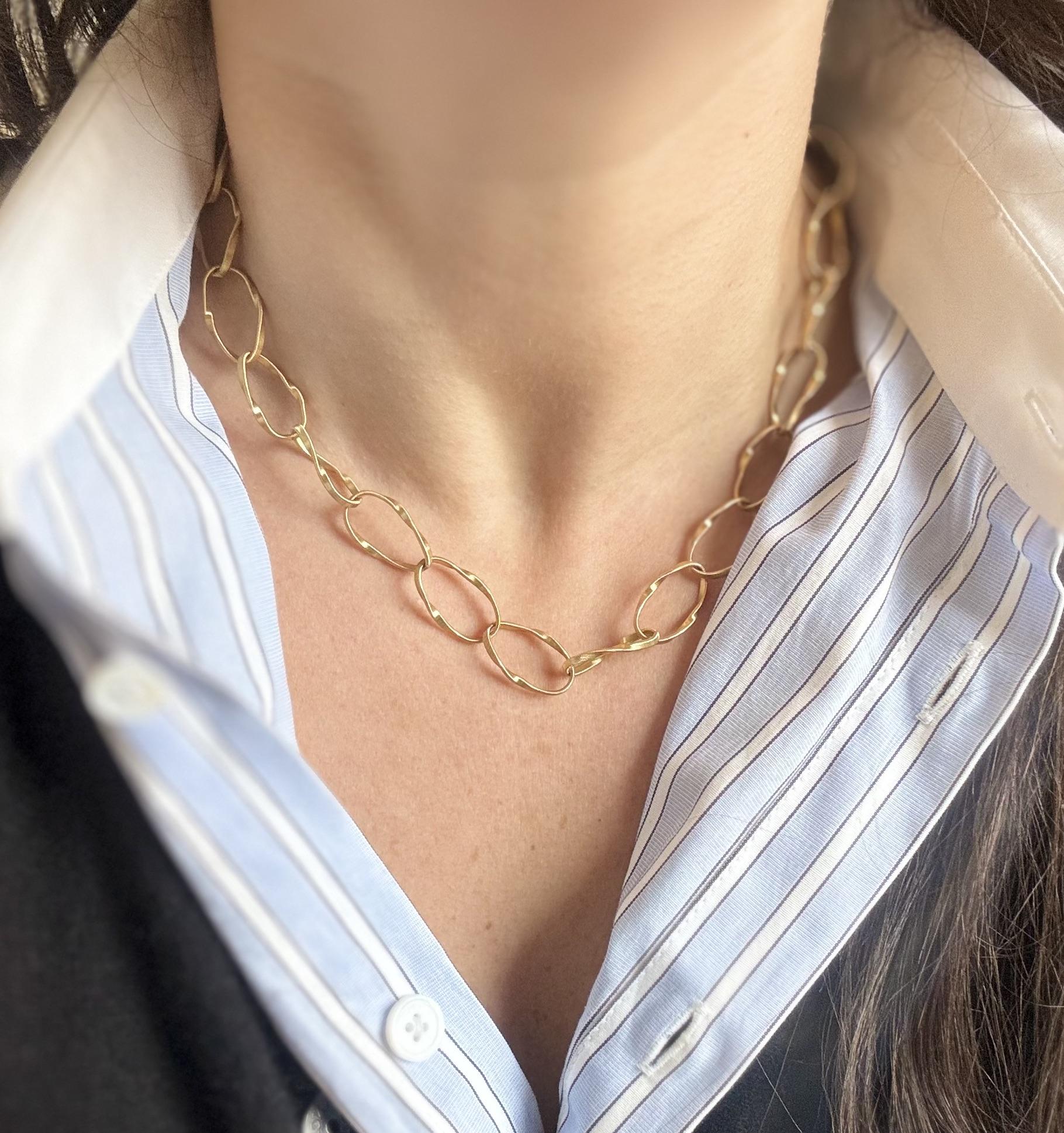 Marco Bicego Marrakech Yellow Gold Link Necklace