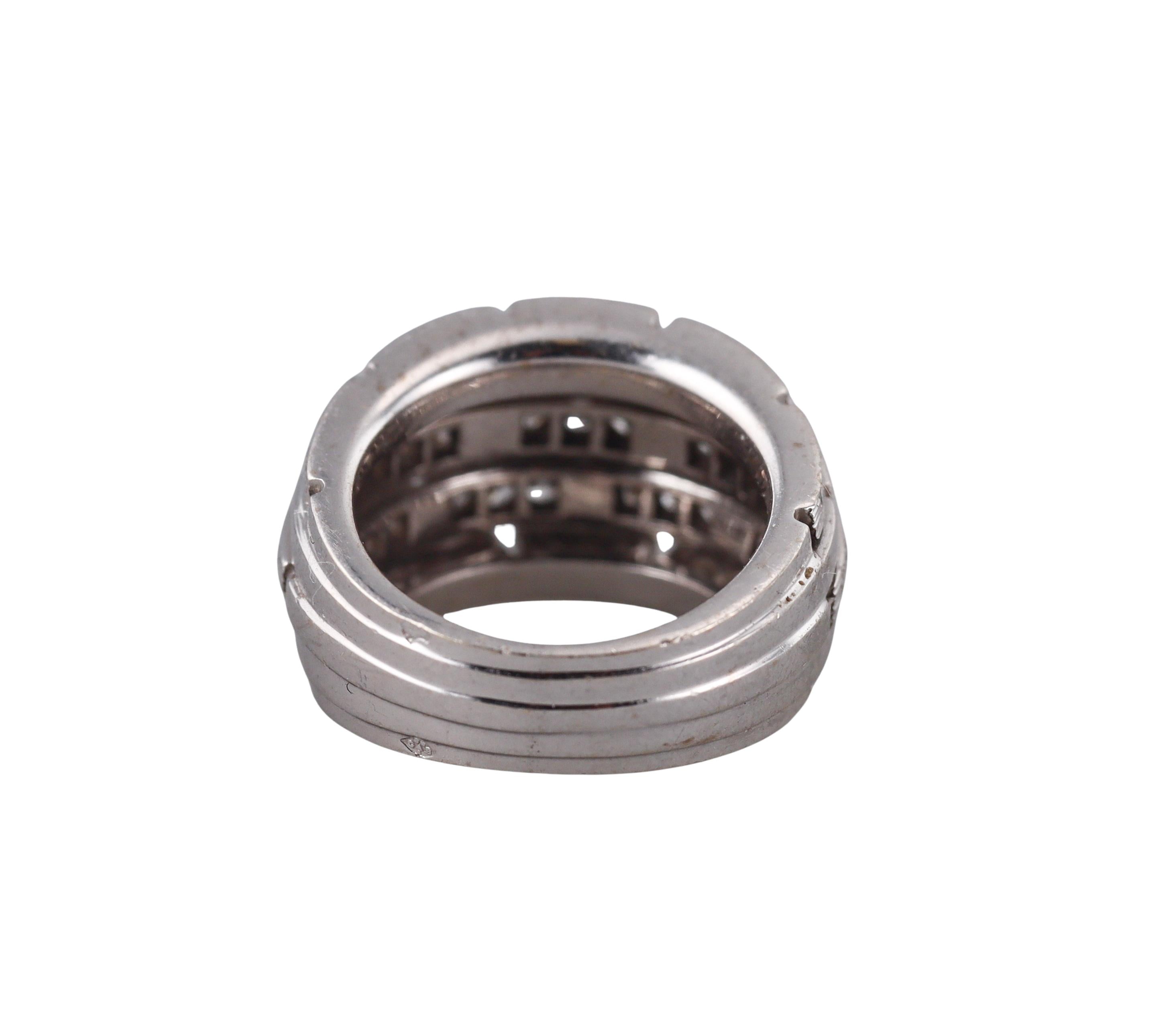 Cartier Oriane Diamond Gold Ring