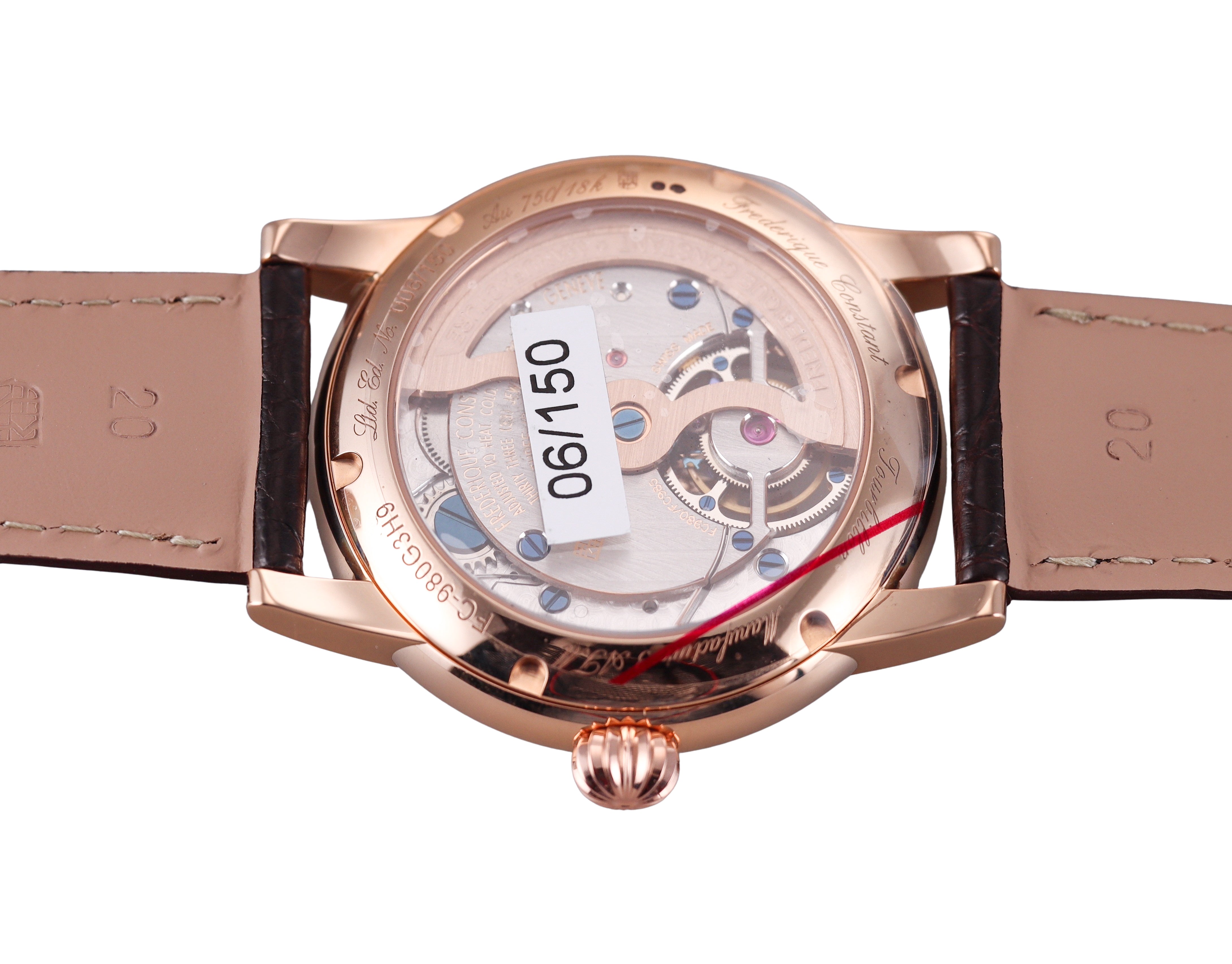 Frederique Constant Manufacture Classic Tourbillon Rose Gold Watch FC-980ZG3H9