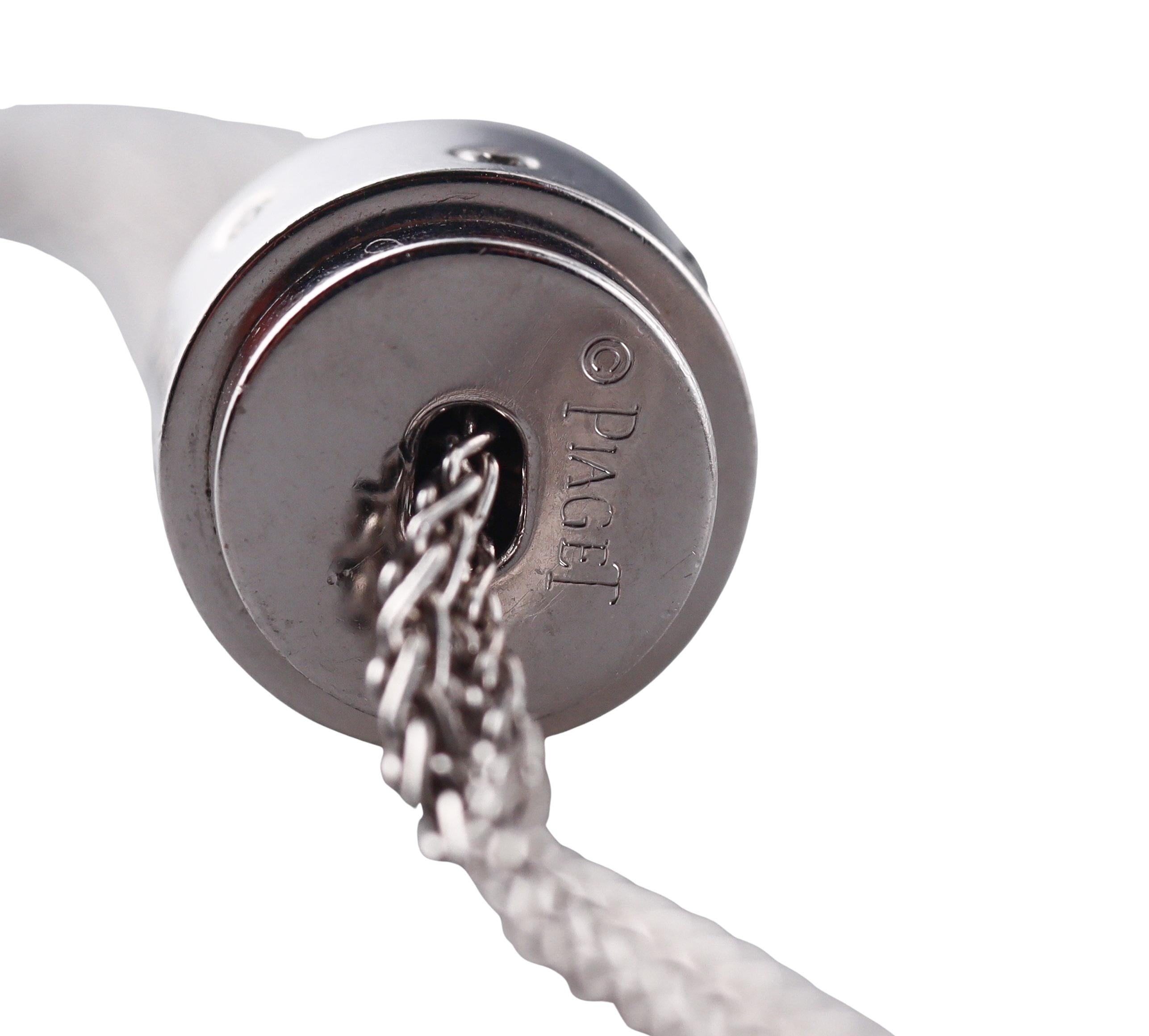 Piaget Possession Diamond Gold Pendant Lariat Necklace