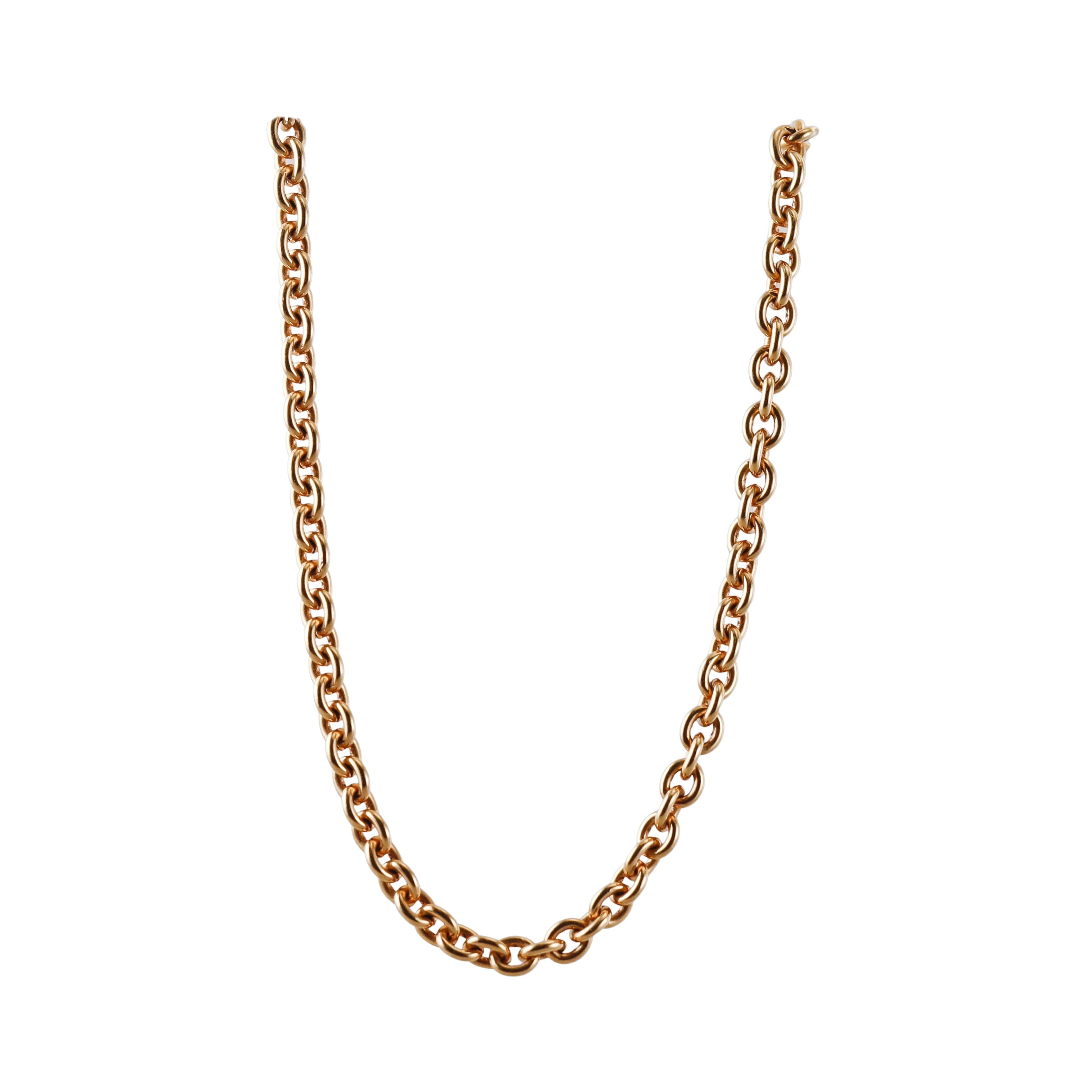 Bulgari Yellow Gold Chain Necklace