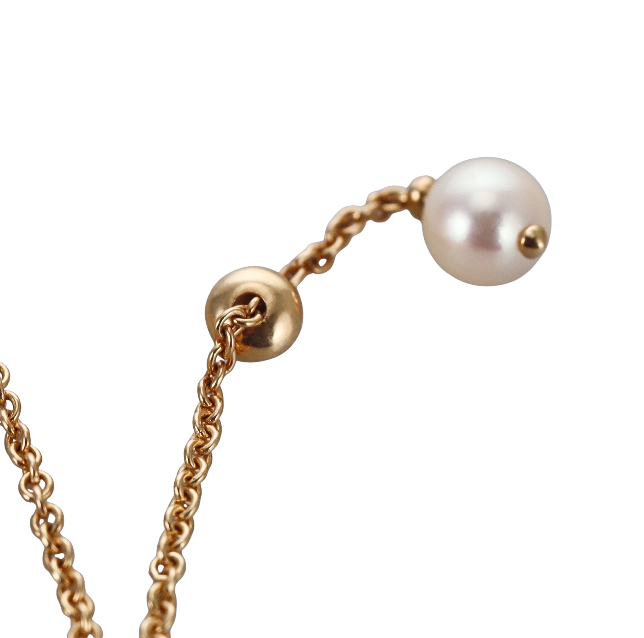 Bulgari Allegra Diamond Gemstone Pearl Pendant Necklace