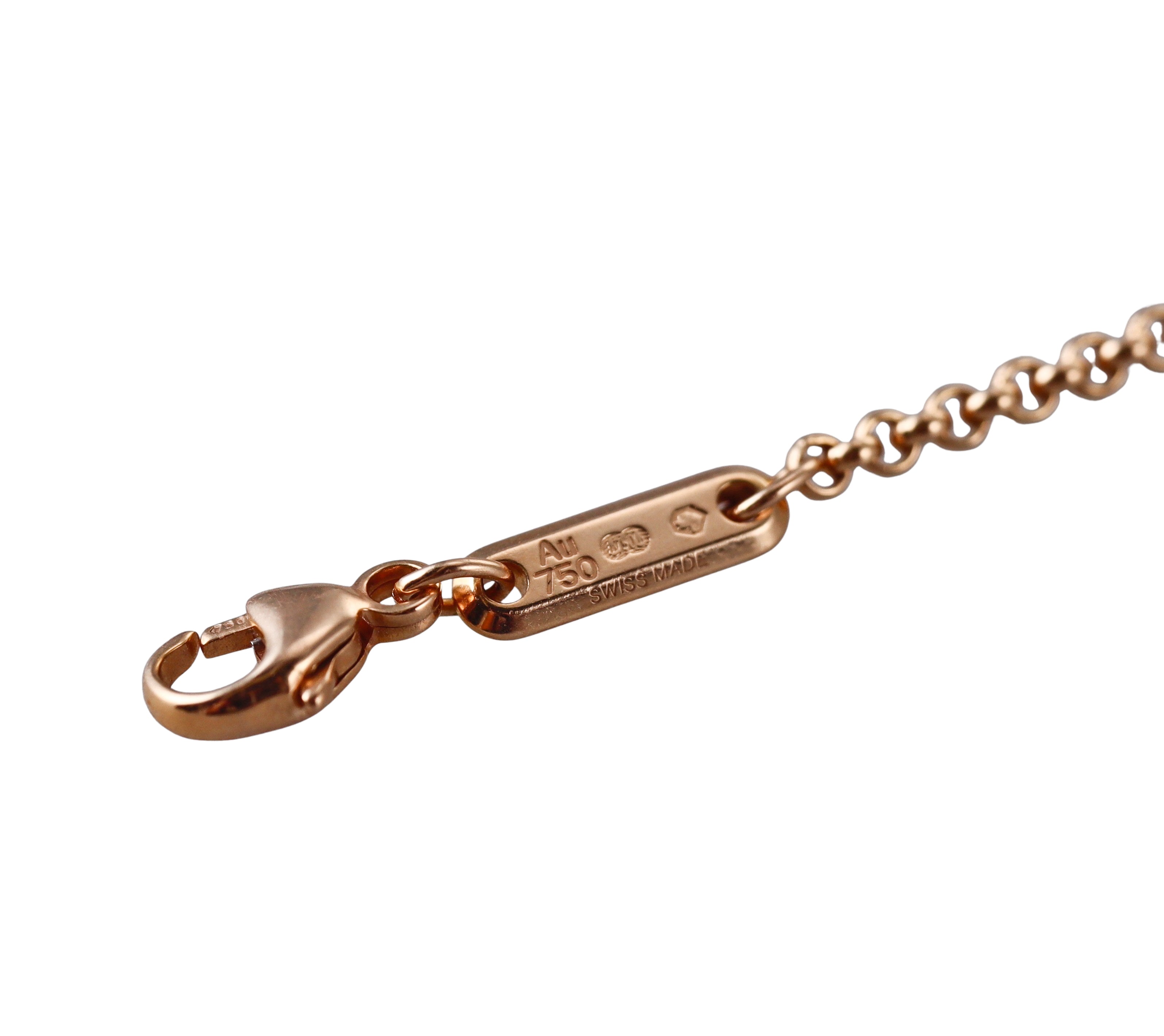 Chopard Happy Diamonds Rose Gold Evil Eye Bracelet