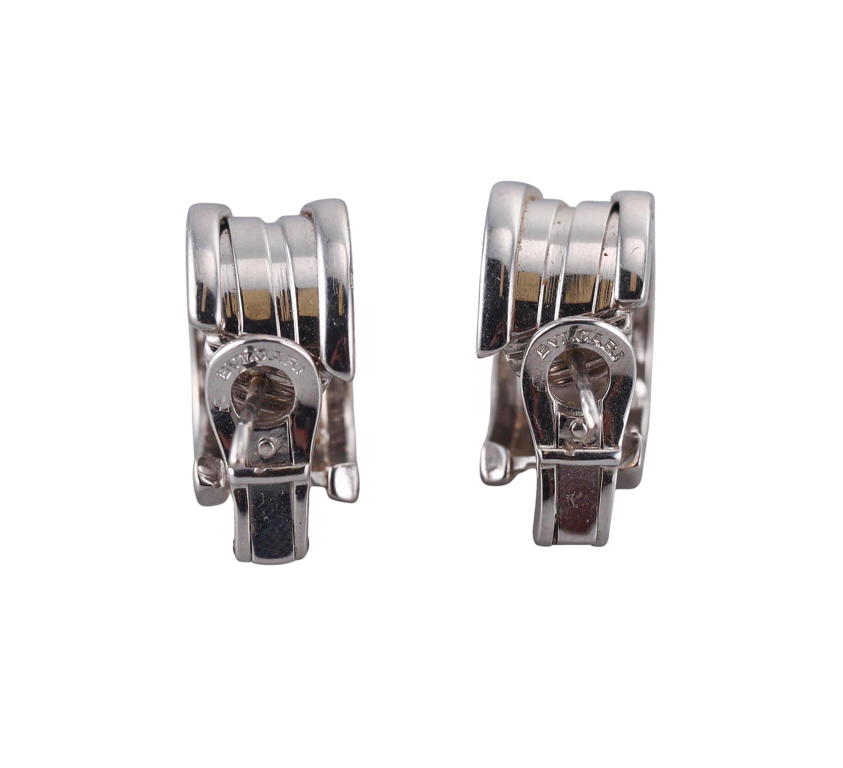 Bulgari B.Zero1 Gold Hoop Earrings