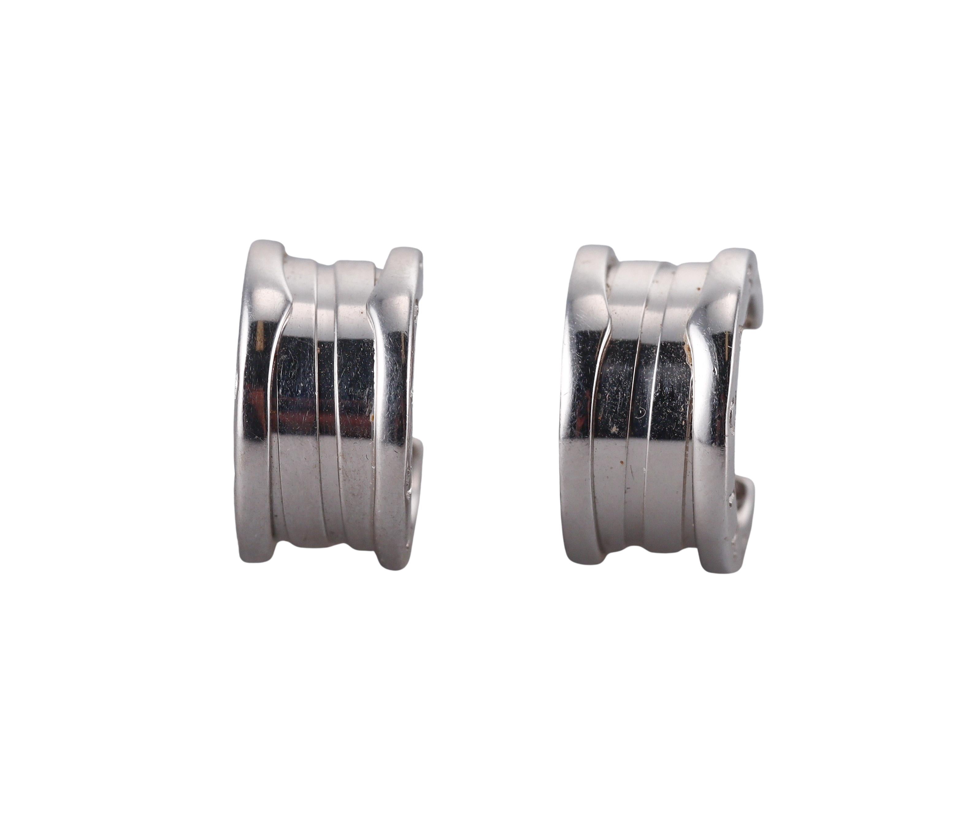 Bulgari B.Zero1 Gold Hoop Earrings