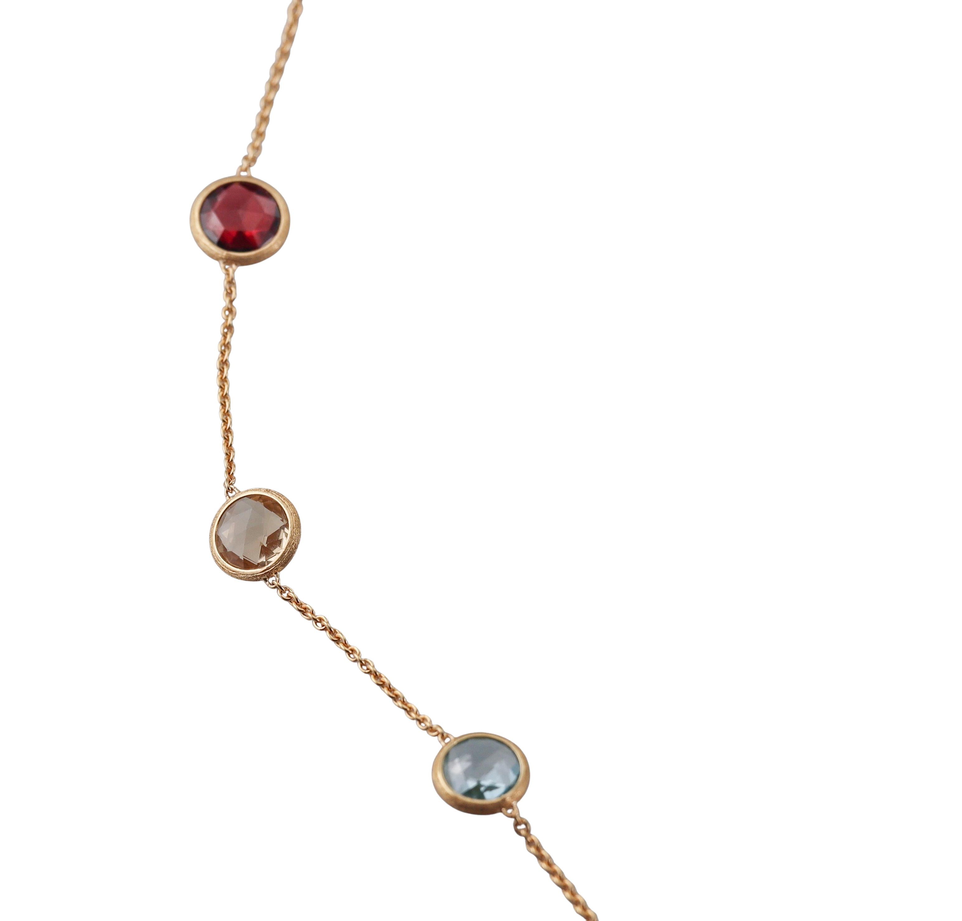 Marco Bicego Jaipur Multi Gemstone Necklace
