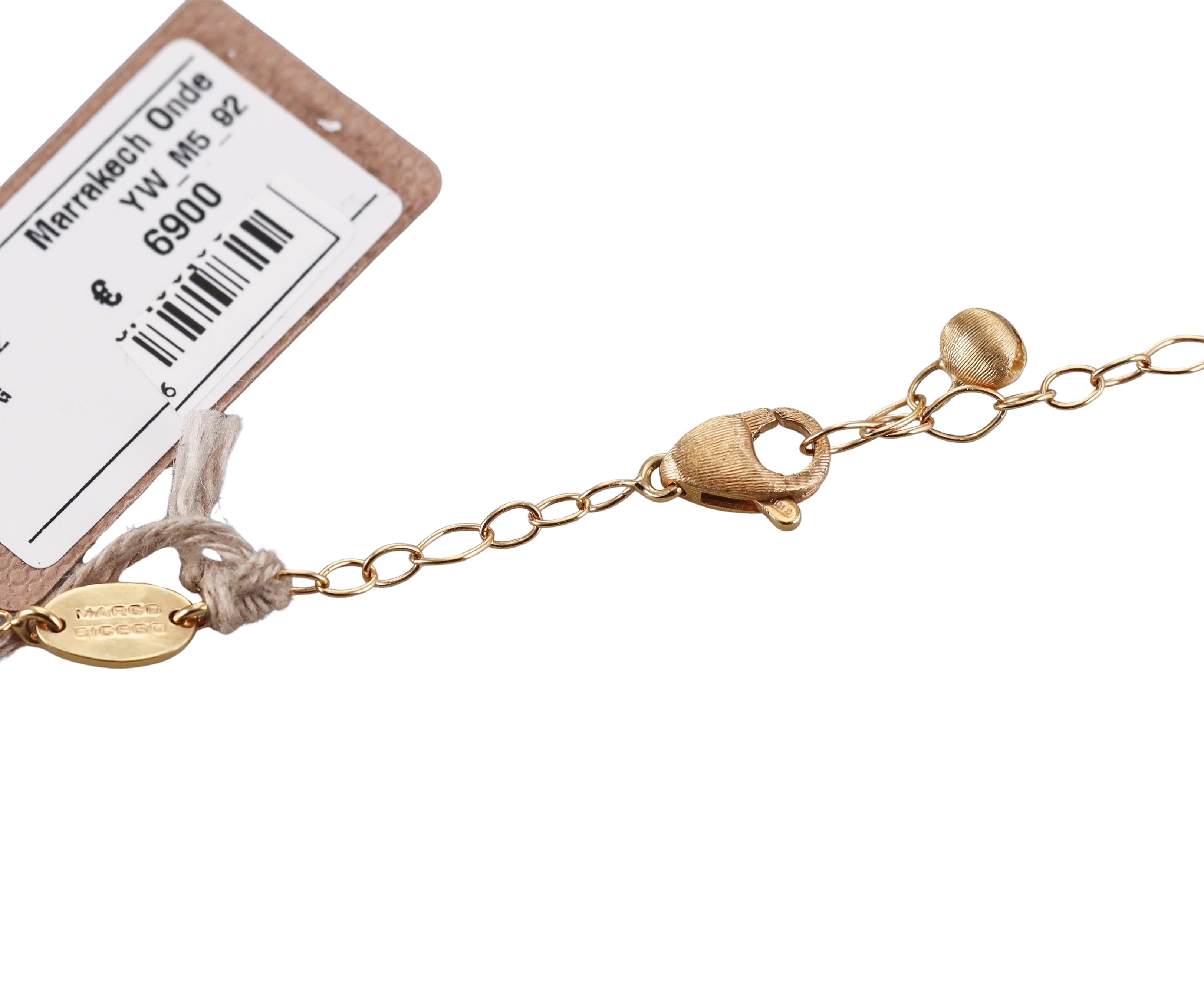 Marco Bicego Marrakech Diamond Gold Necklace