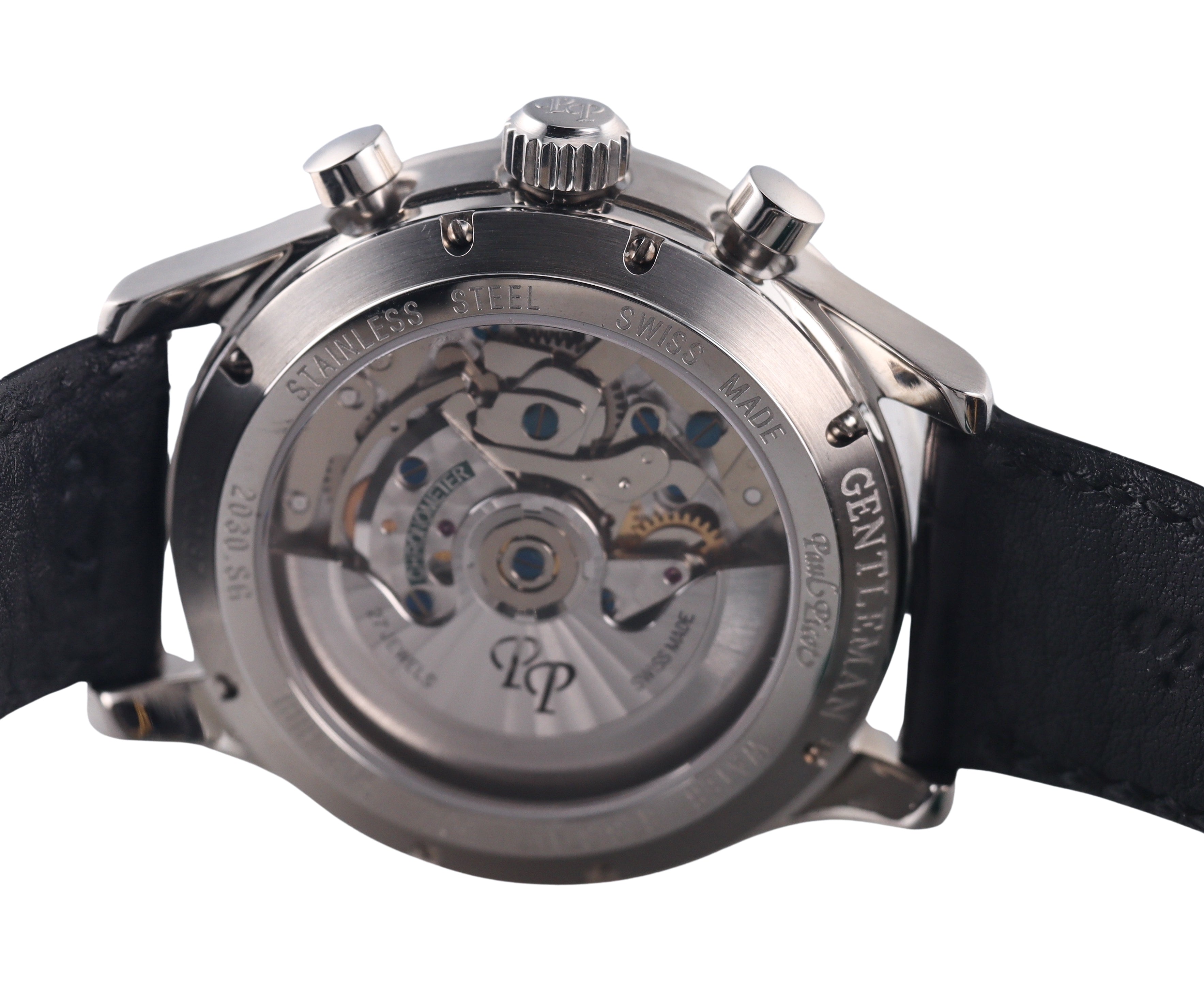 New Old Stock Paul Picot Gentleman Chronograph Watch 2030.SG