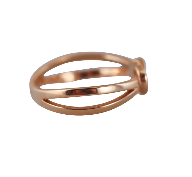 Fred Chance Infinie Rose Gold Diamond Small Model Ring