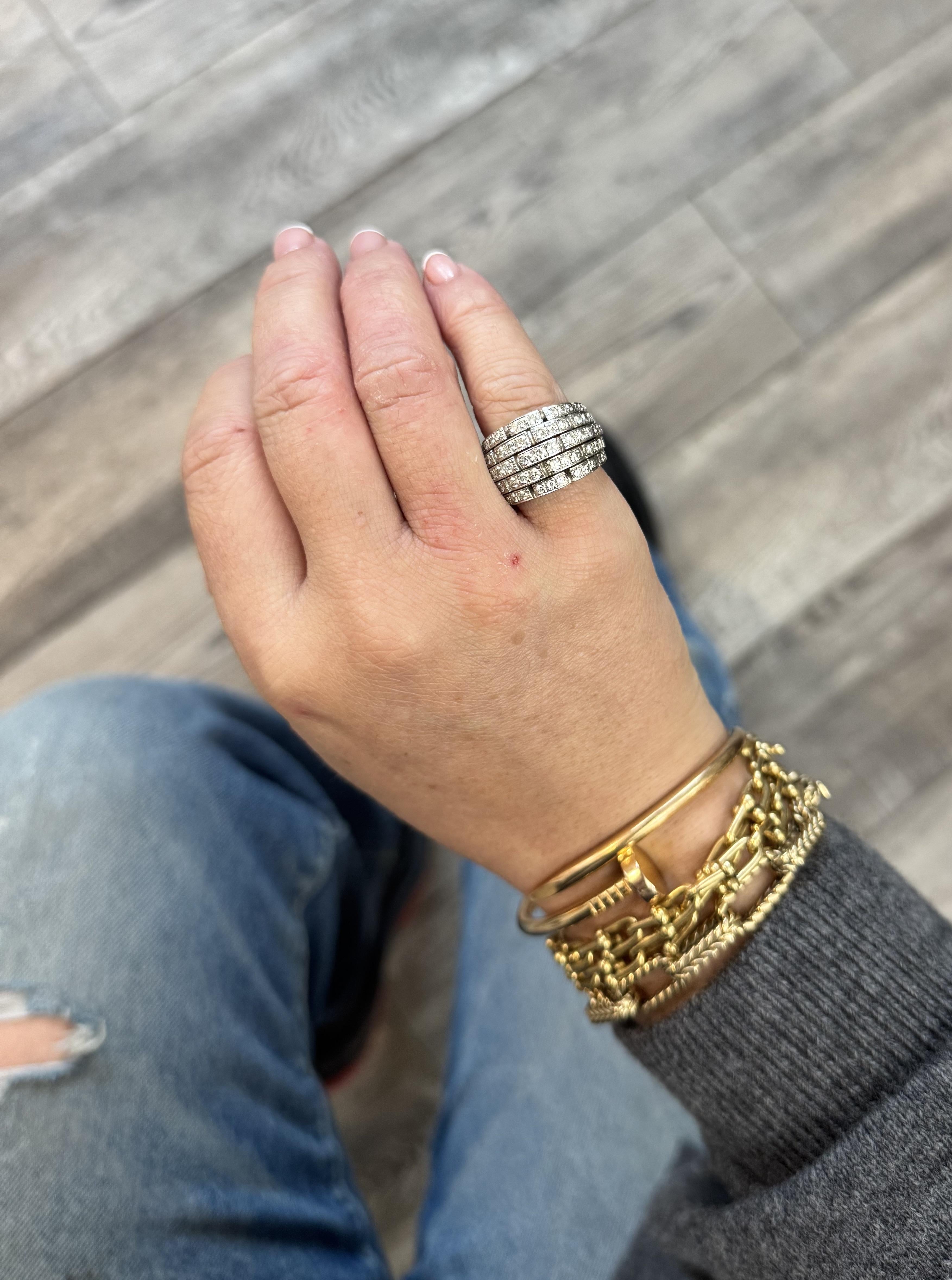 Cartier Oriane Diamond Gold Ring