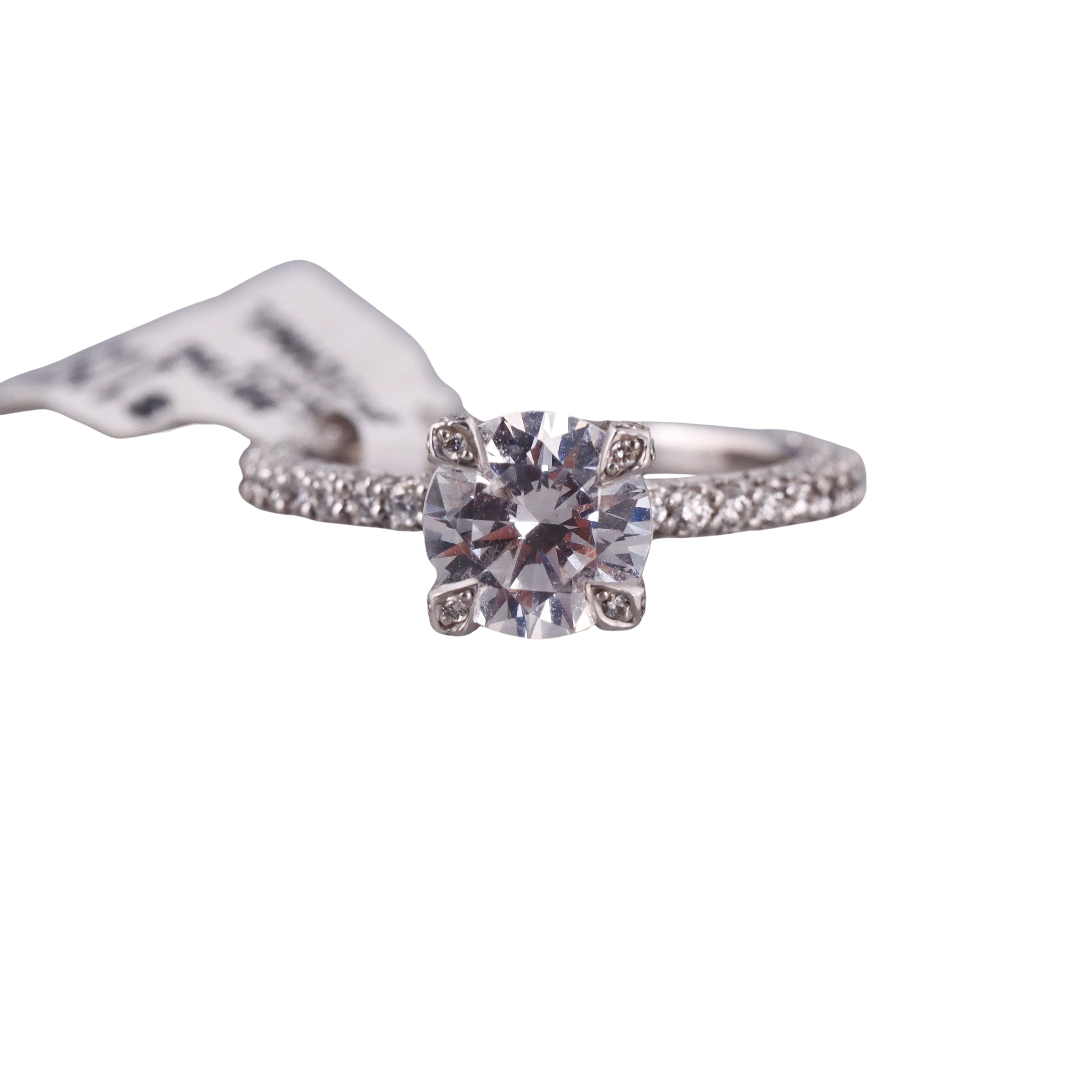 Michael B. Platinum Engagement Ring