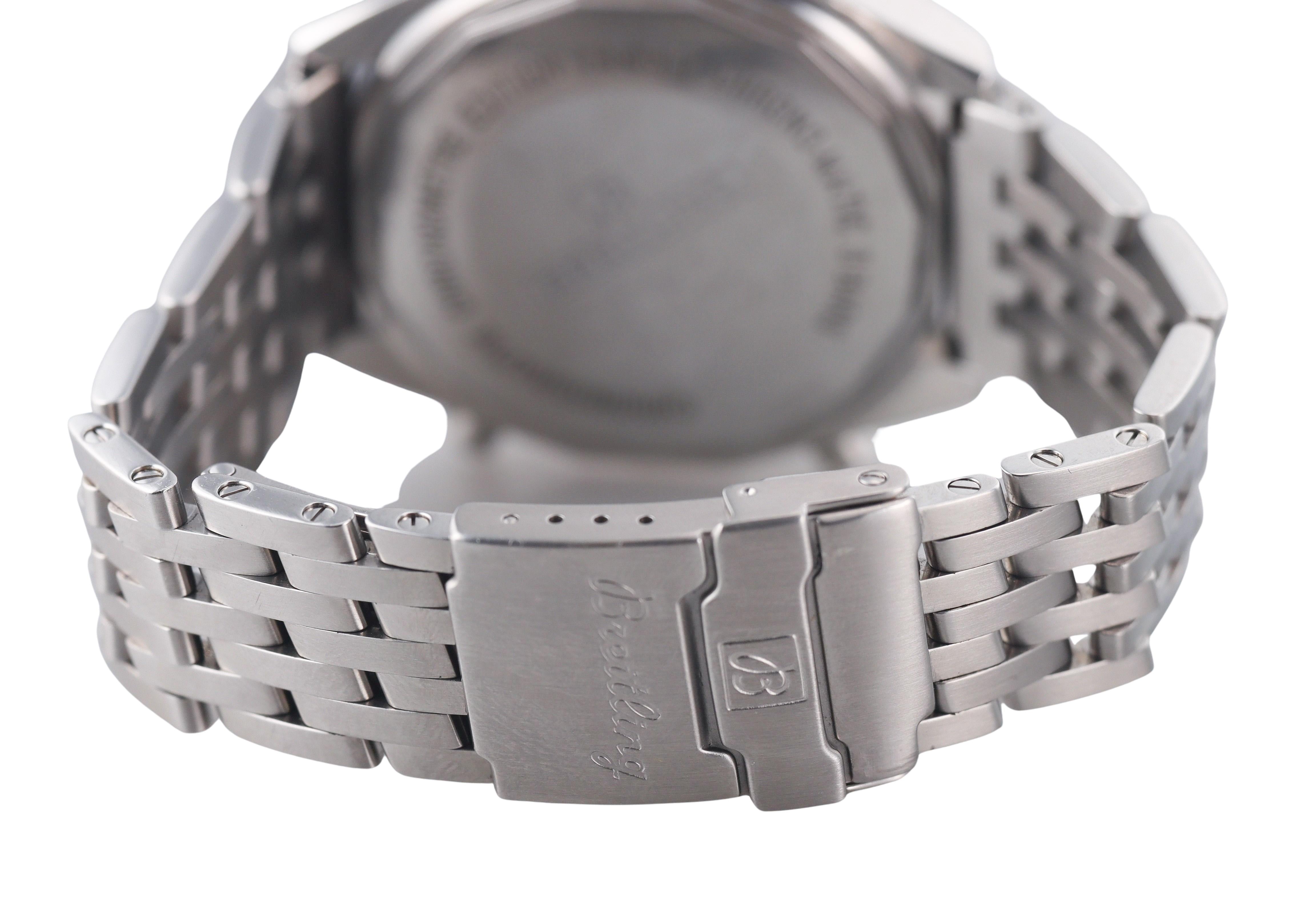 Breitling Chrono-Matic 49 Steel Automatic Chronograph Watch A22360