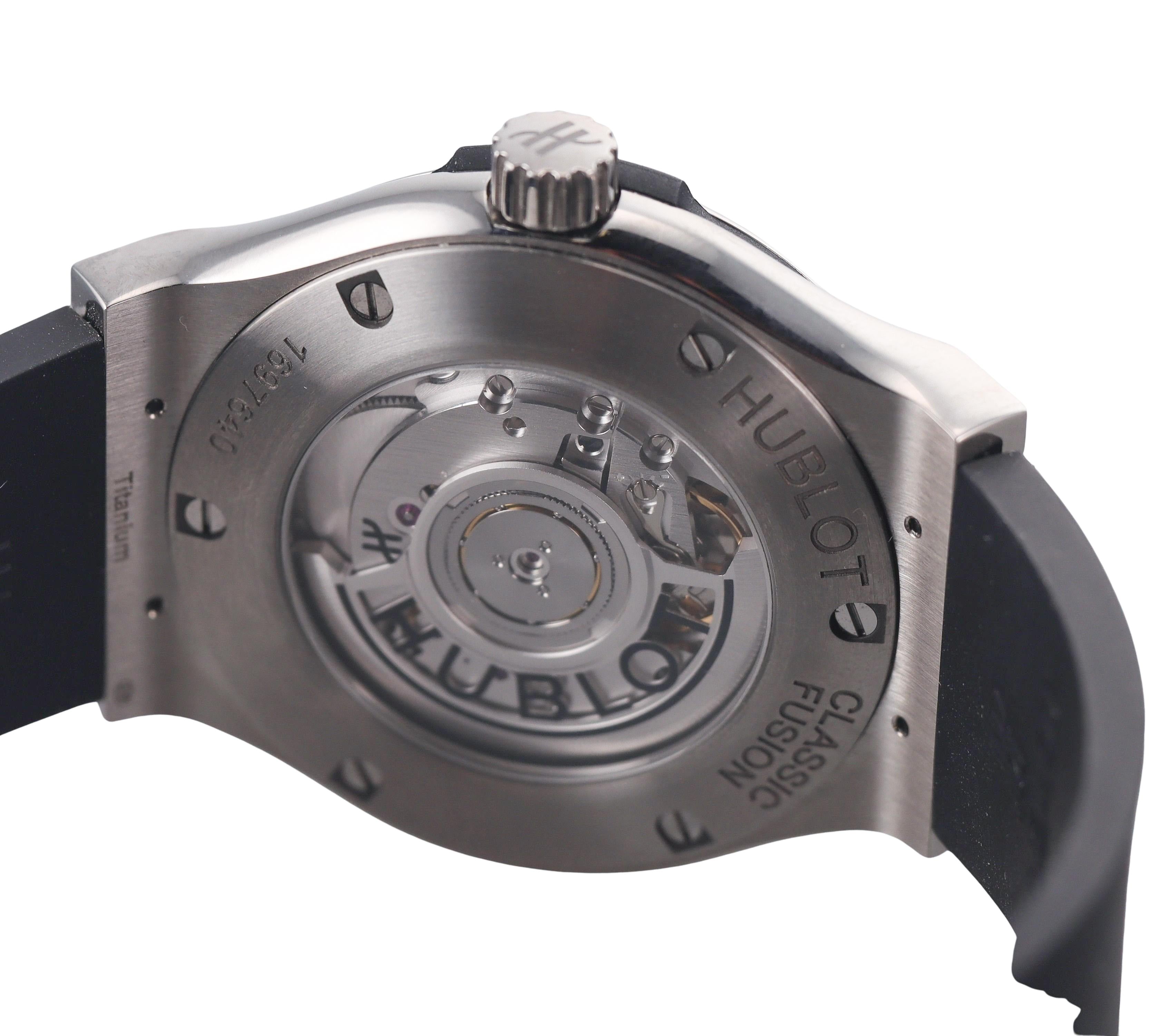 Hublot Classic Fusion Titanium 42mm Automatic Watch 542.NX.1171.RX