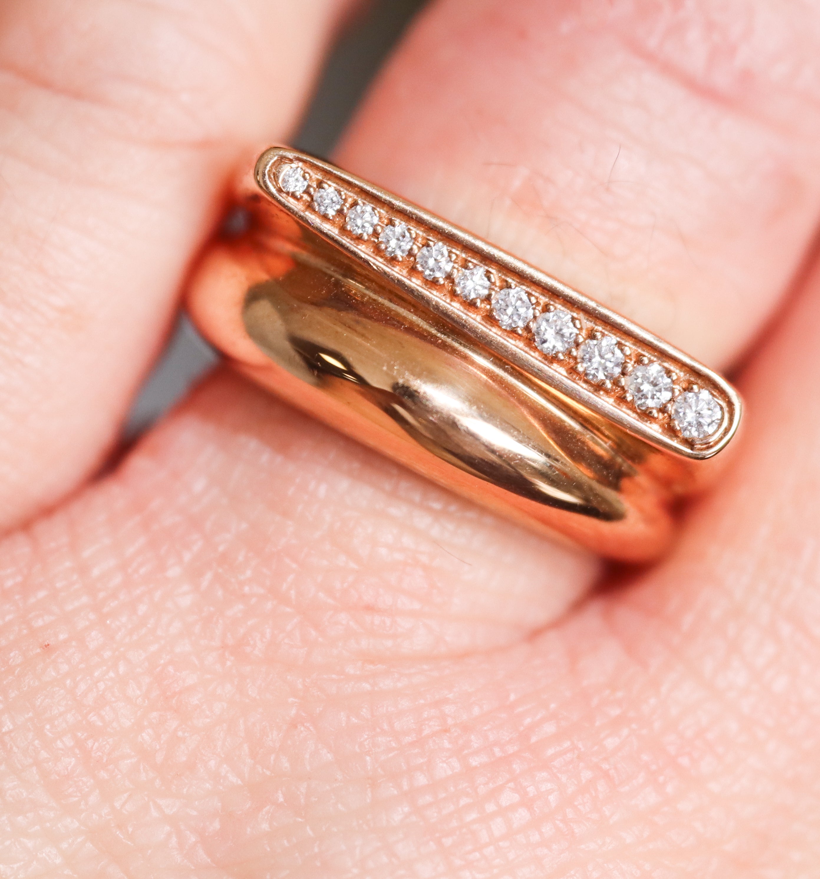 Fred Success Rose Gold Diamond Ring